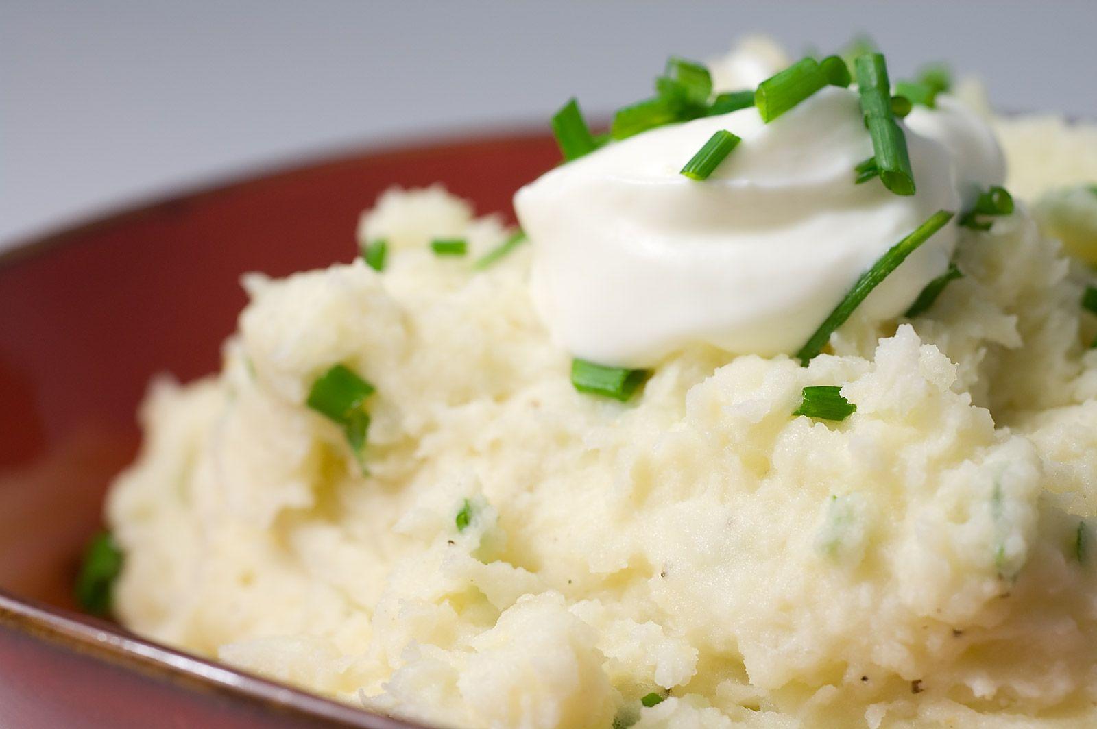 Mashed Potatoes with Chives. Life and Food Porn