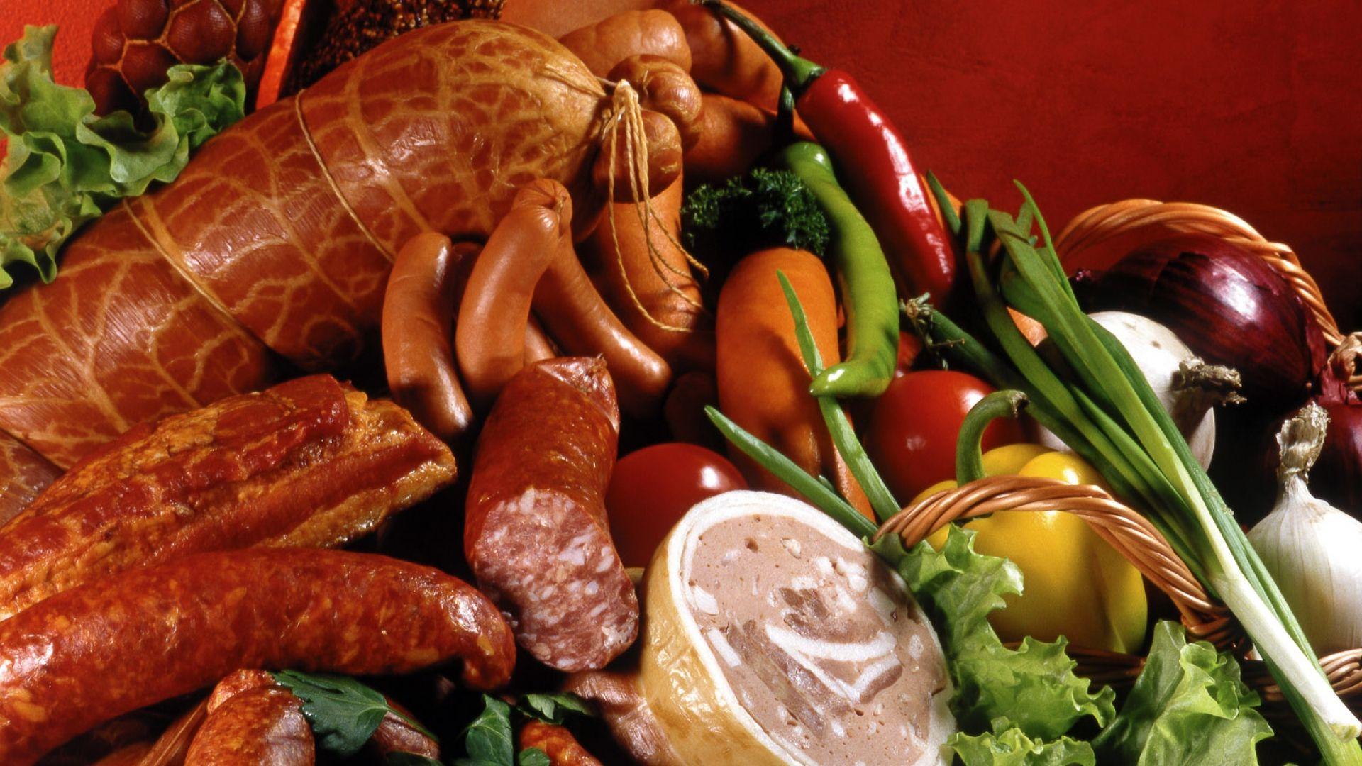 Download Wallpaper 1920x1080 sausage, salami, allsorts, sausages