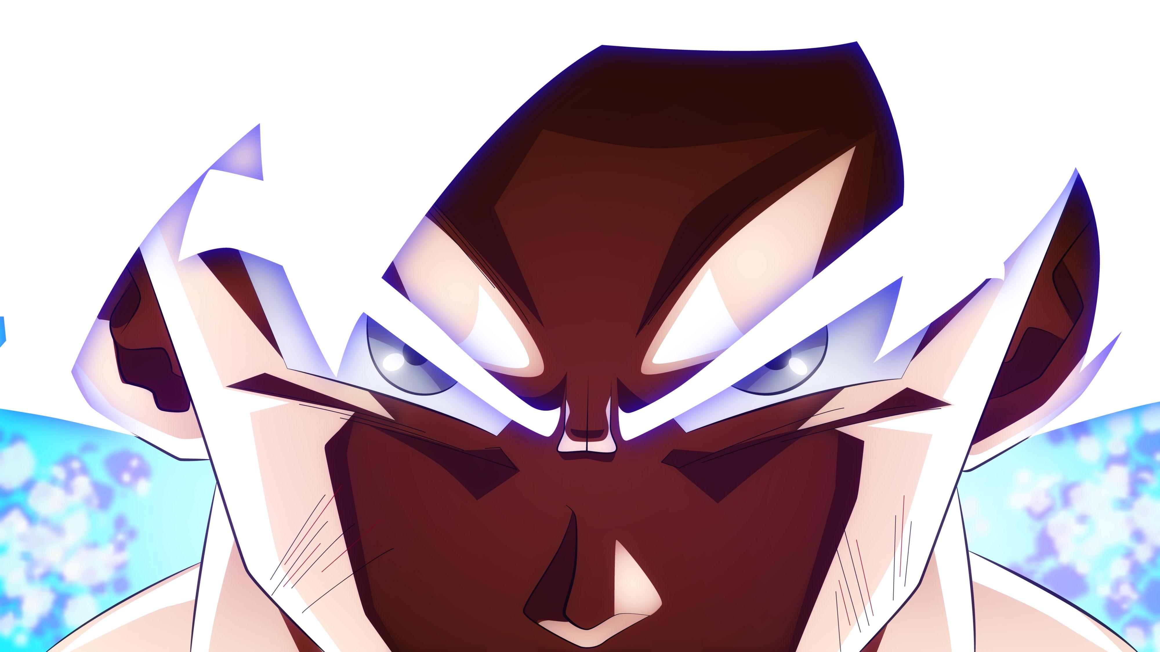 Wallpaper Ultra Instinct Goku, Dragon Ball Super, 4K, Anime