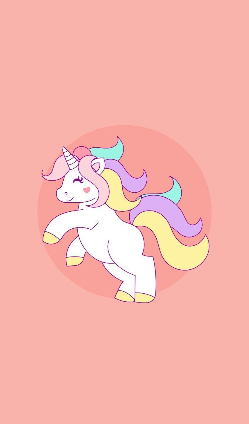 Fresh Unicorn Image Cartoon Design. Free Cartoon Image 2018