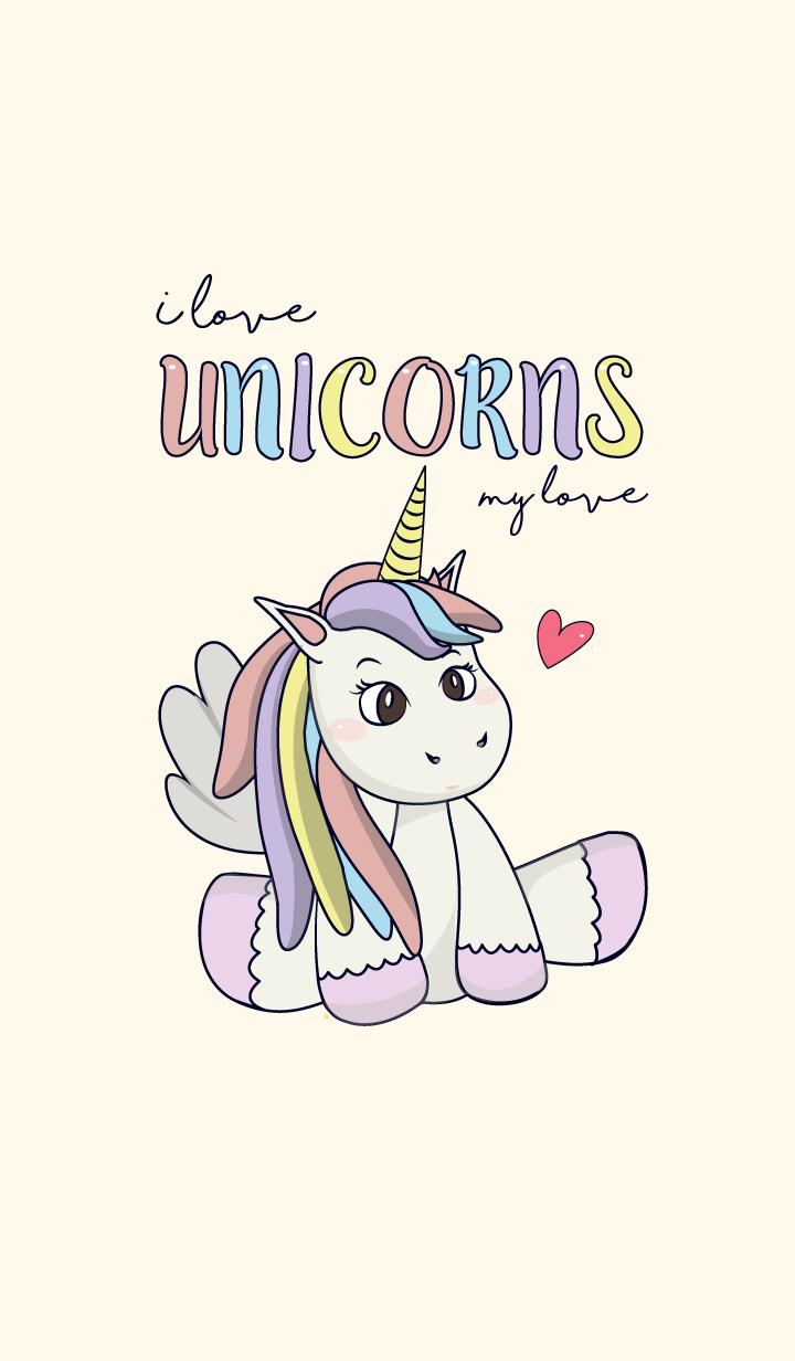 I love the unicorn. Unicorn is pretty bright. ><. Animal love