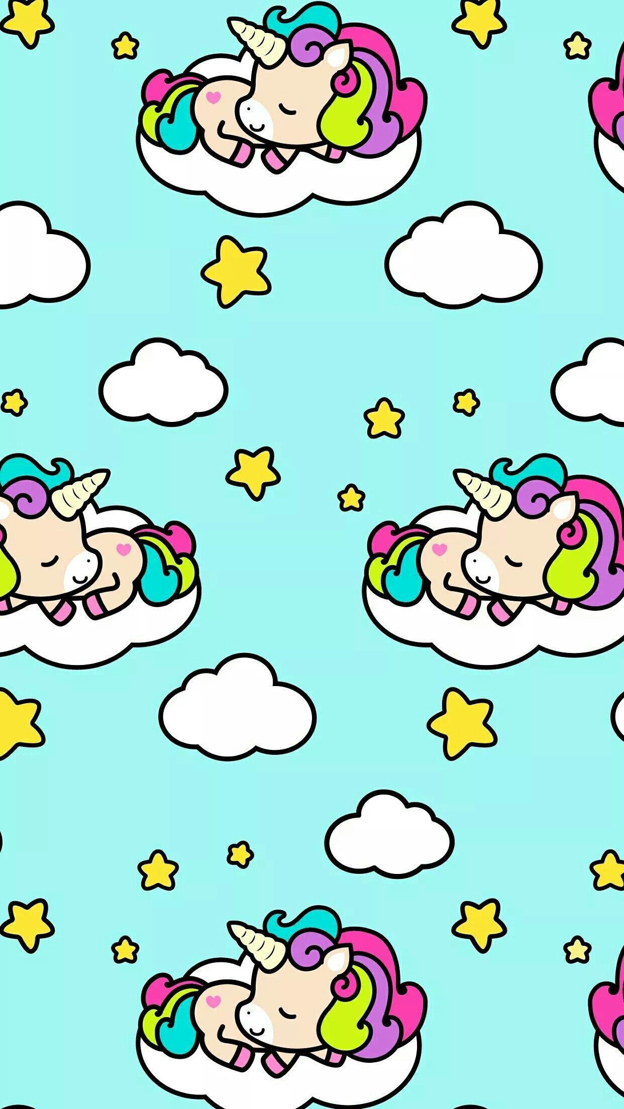 Cartoon Unicorns Wallpapers - Wallpaper Cave