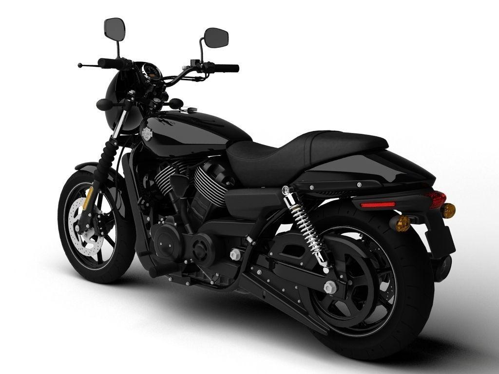 Harley Davidson Street 750 2015 3D Model