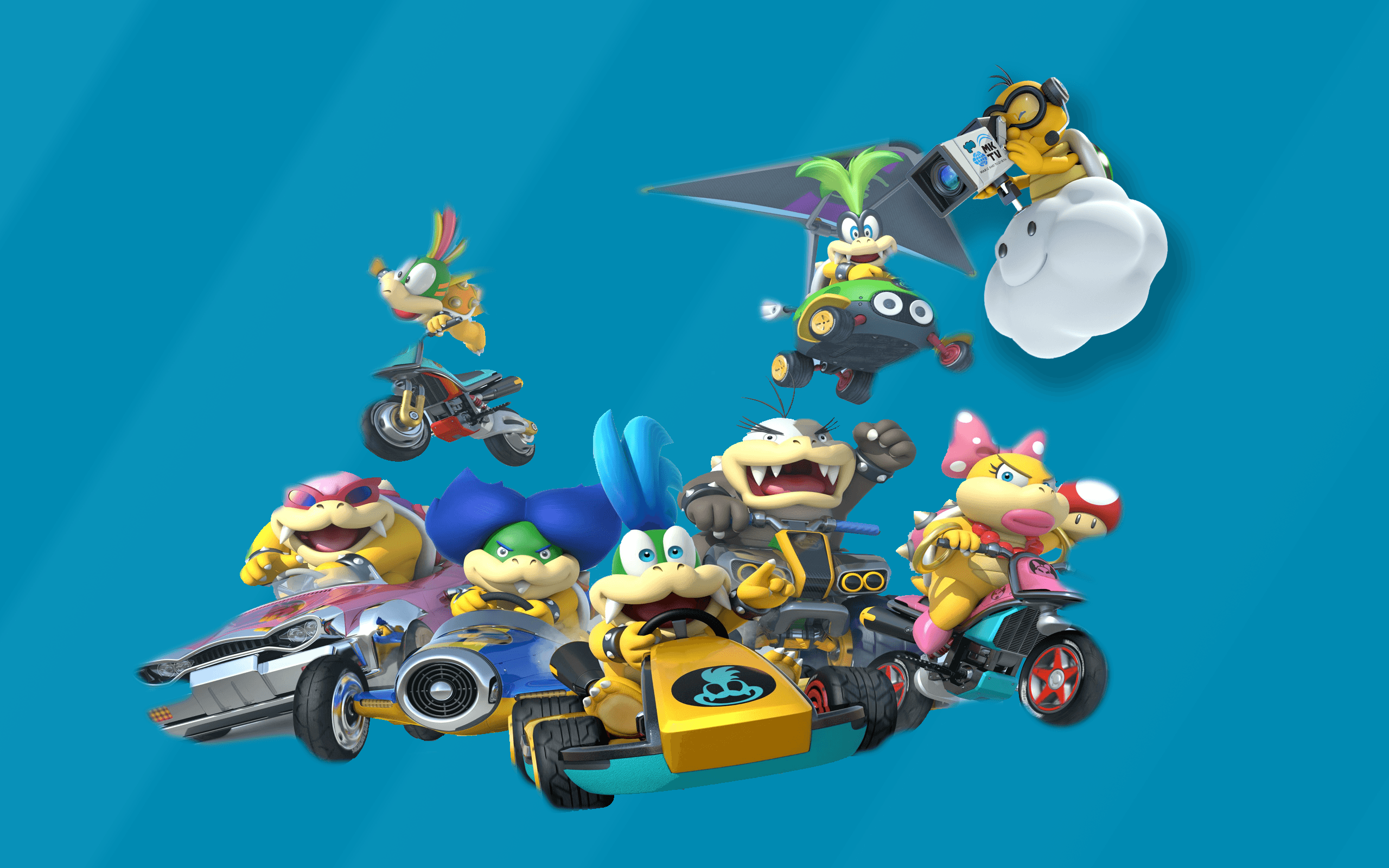 FANART: The Koopalings race to your screen in this Mario Kart 8