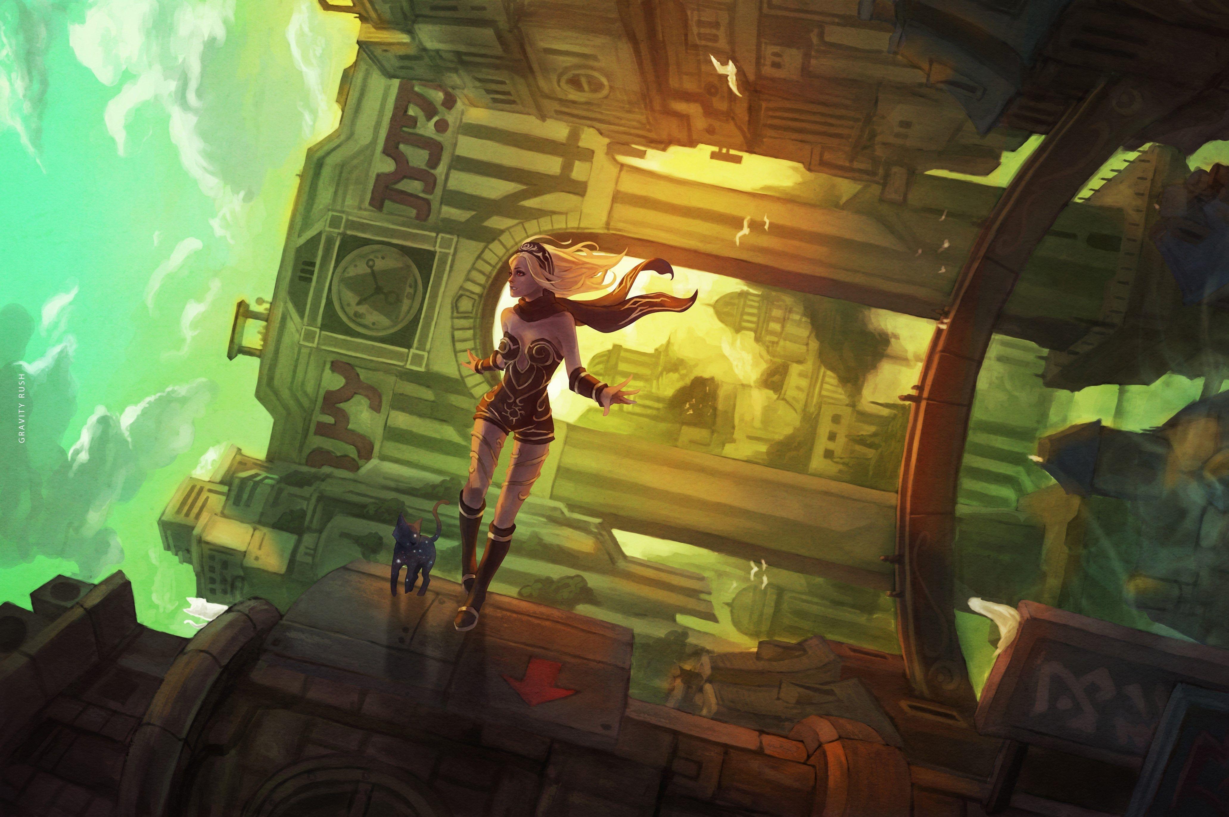 Gravity Rush 2 HD Wallpaper and Background Image