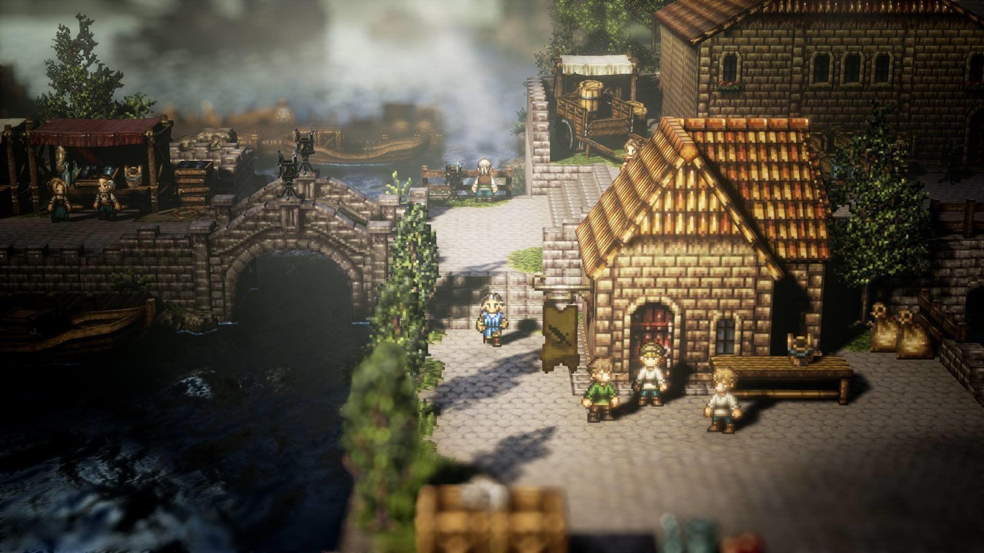 Octopath Traveler HD Wallpaper and Background Image