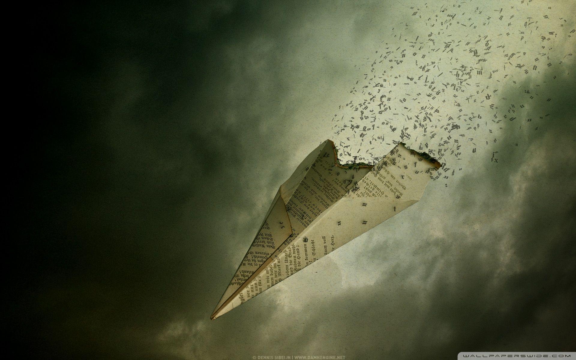 20 Paper Plane HD Wallpapers and Backgrounds
