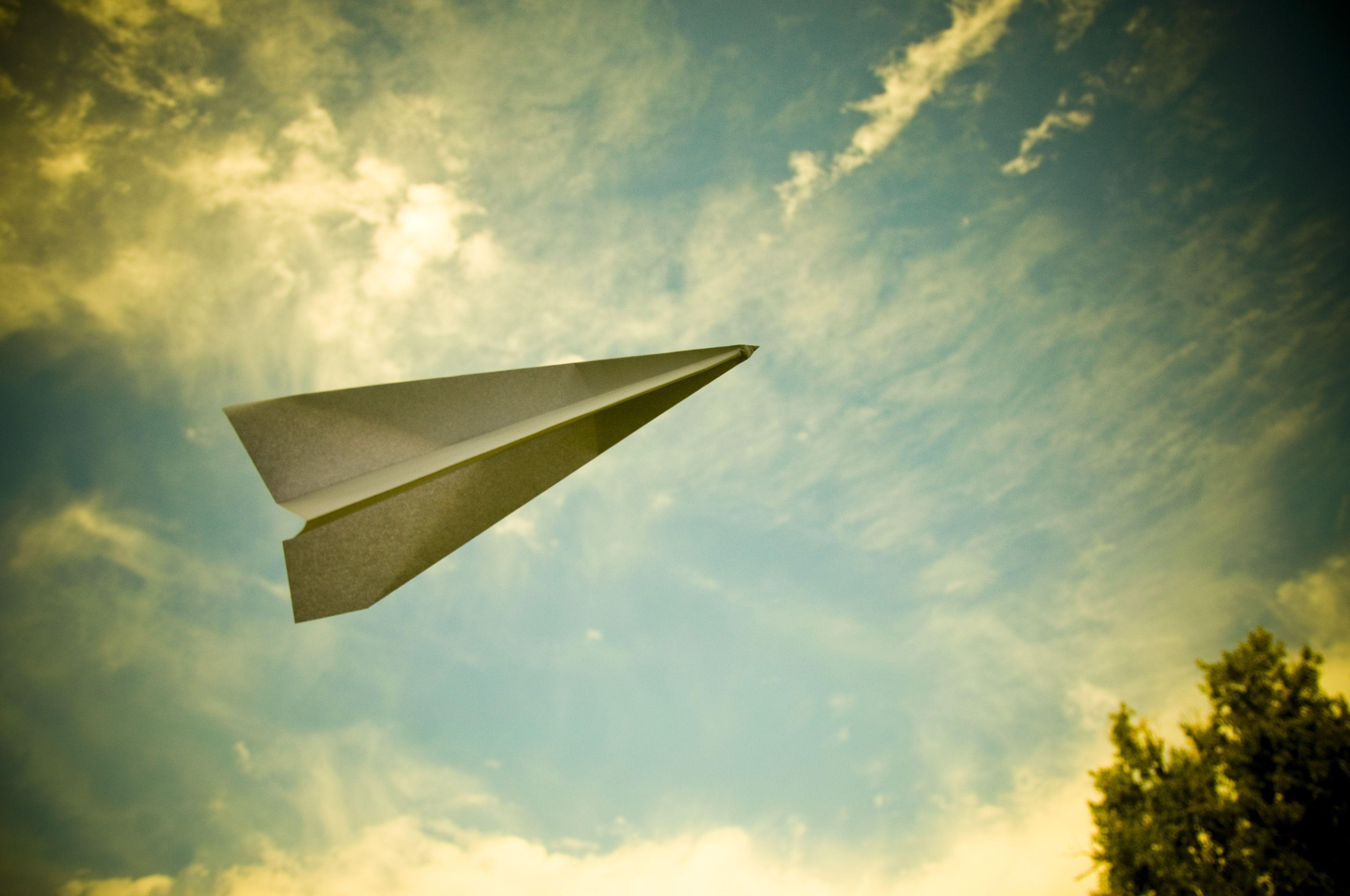 background research about paper airplanes