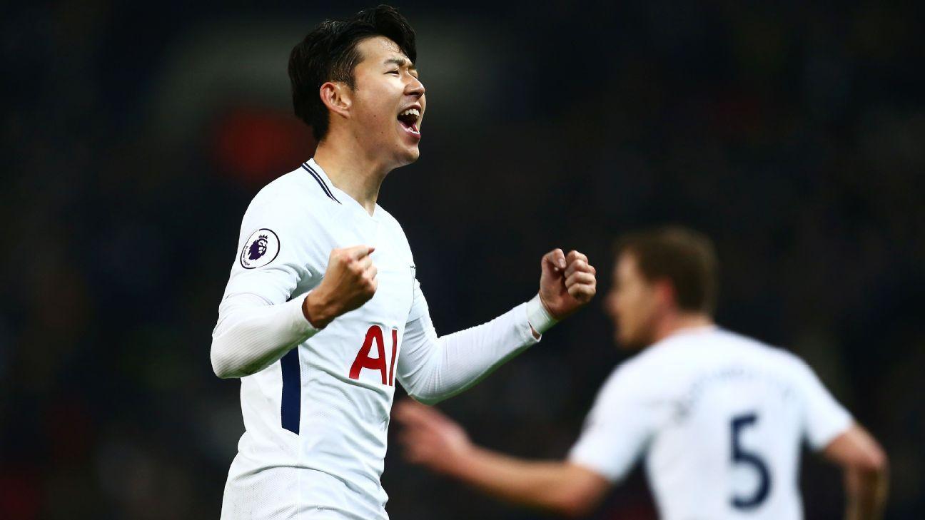 Son Heung Min, Harry Kane Lead Tottenham's Dismantling Of Everton