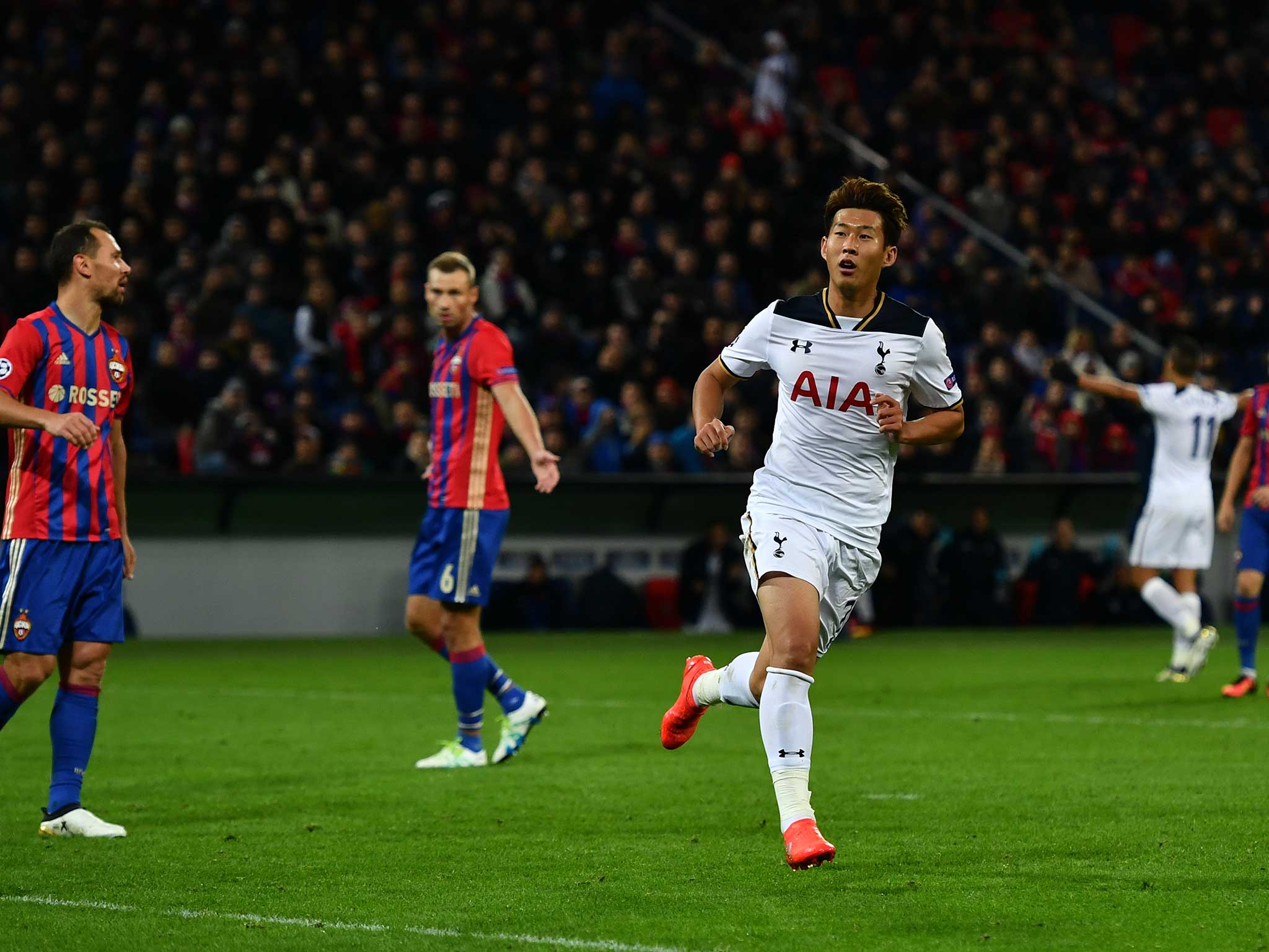 CSKA Moscow Vs Tottenham: Heung Min Son Continues Journey