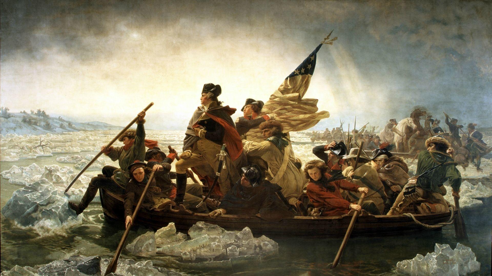 Washington Crossing the Delaware Wallpaper