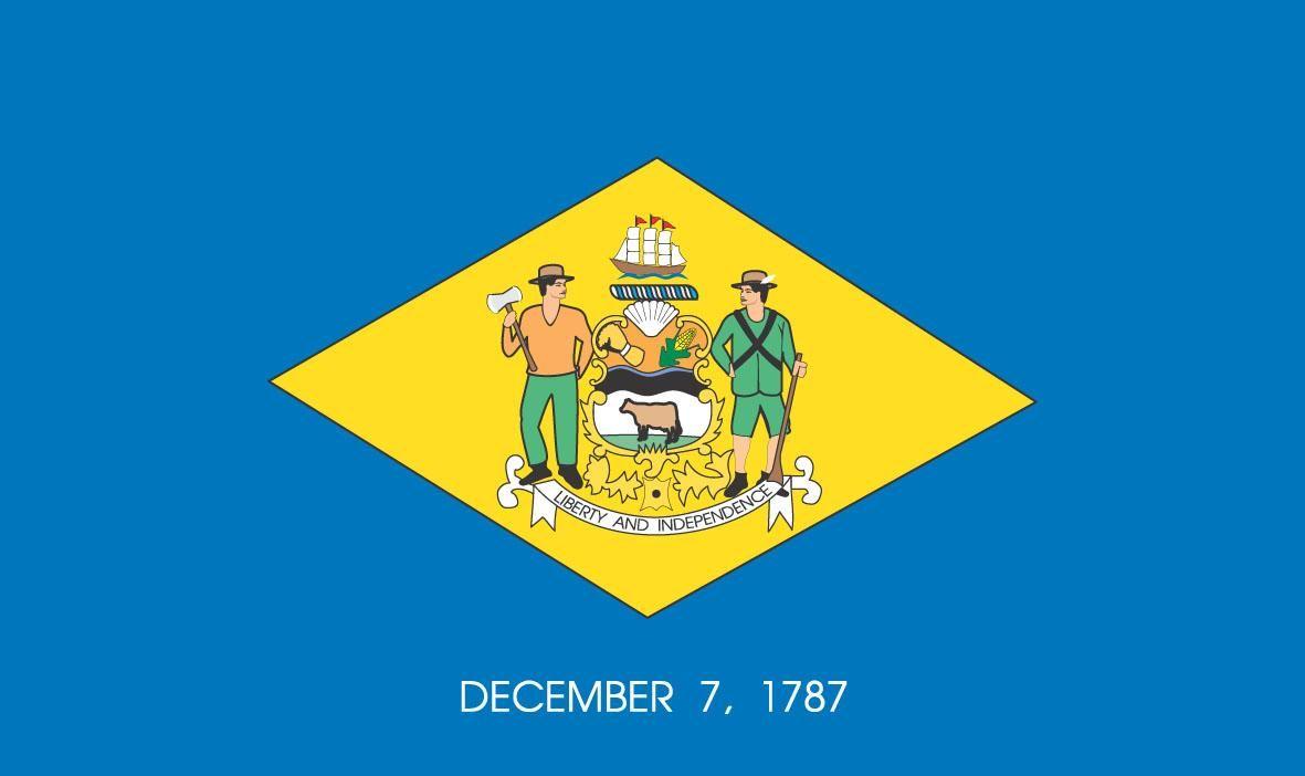 DELAWARE STATE FLAG WALLPAPER - Wallpaper