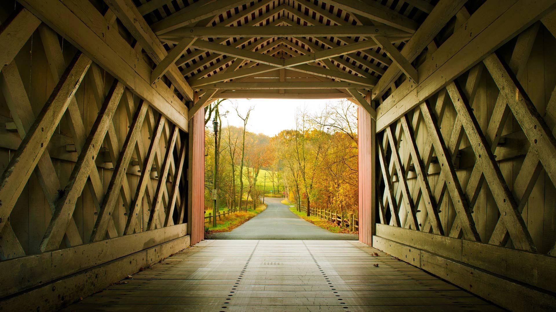 Ashland Bridge In New Castle County, Delaware © Robert Kirk Getty