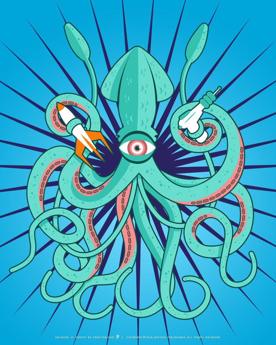 Squid Wallpaper, SYM69 High Definition Wallpaper For Desktop