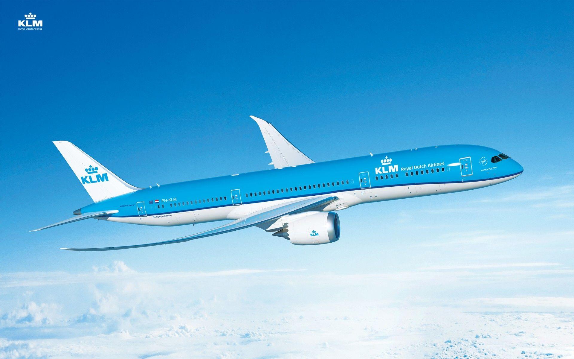 Wallpaper KLM Dreamliner