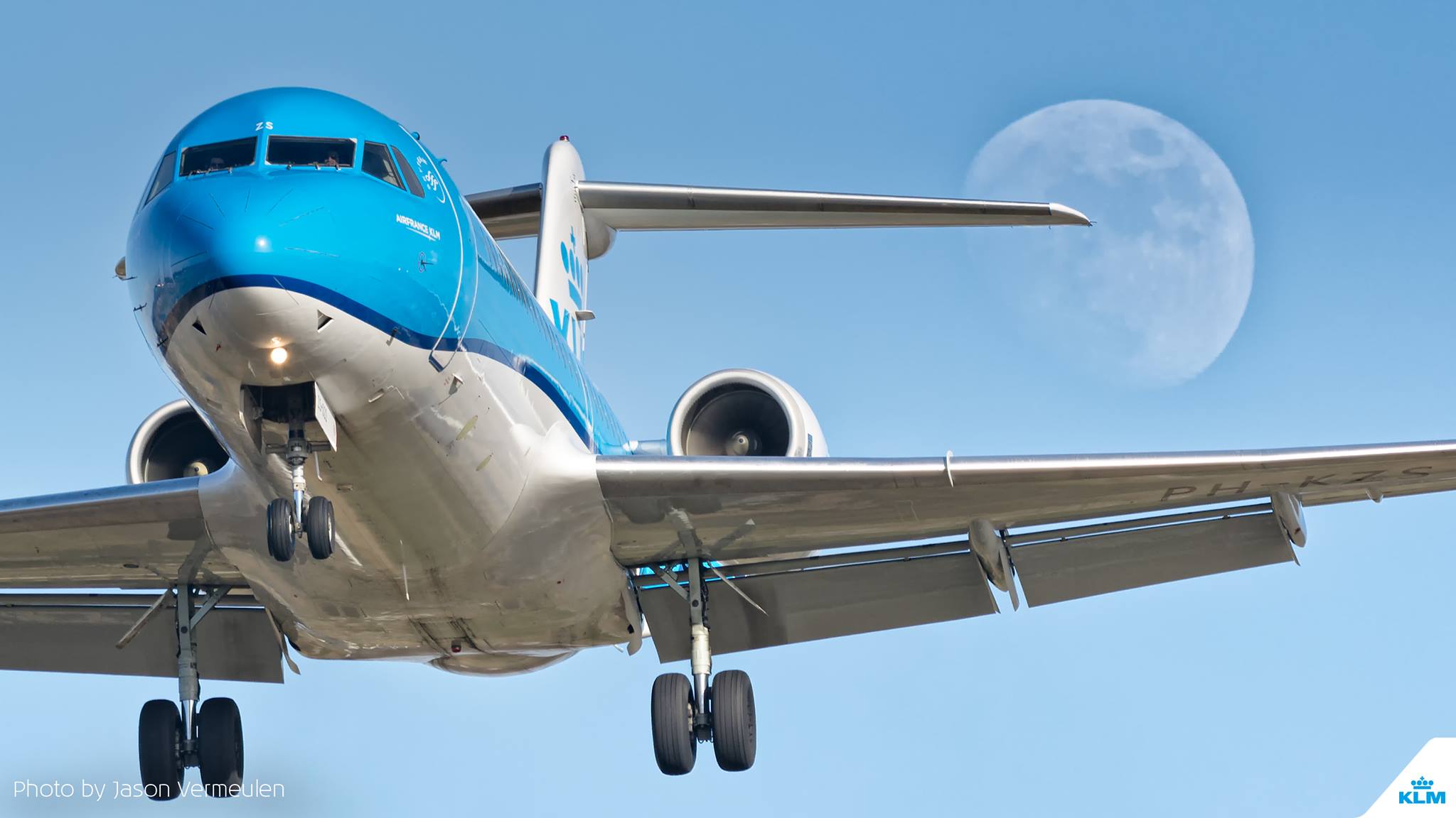 KLM Fokker 70. Aircraft. Aircraft, Aviation and Airplanes