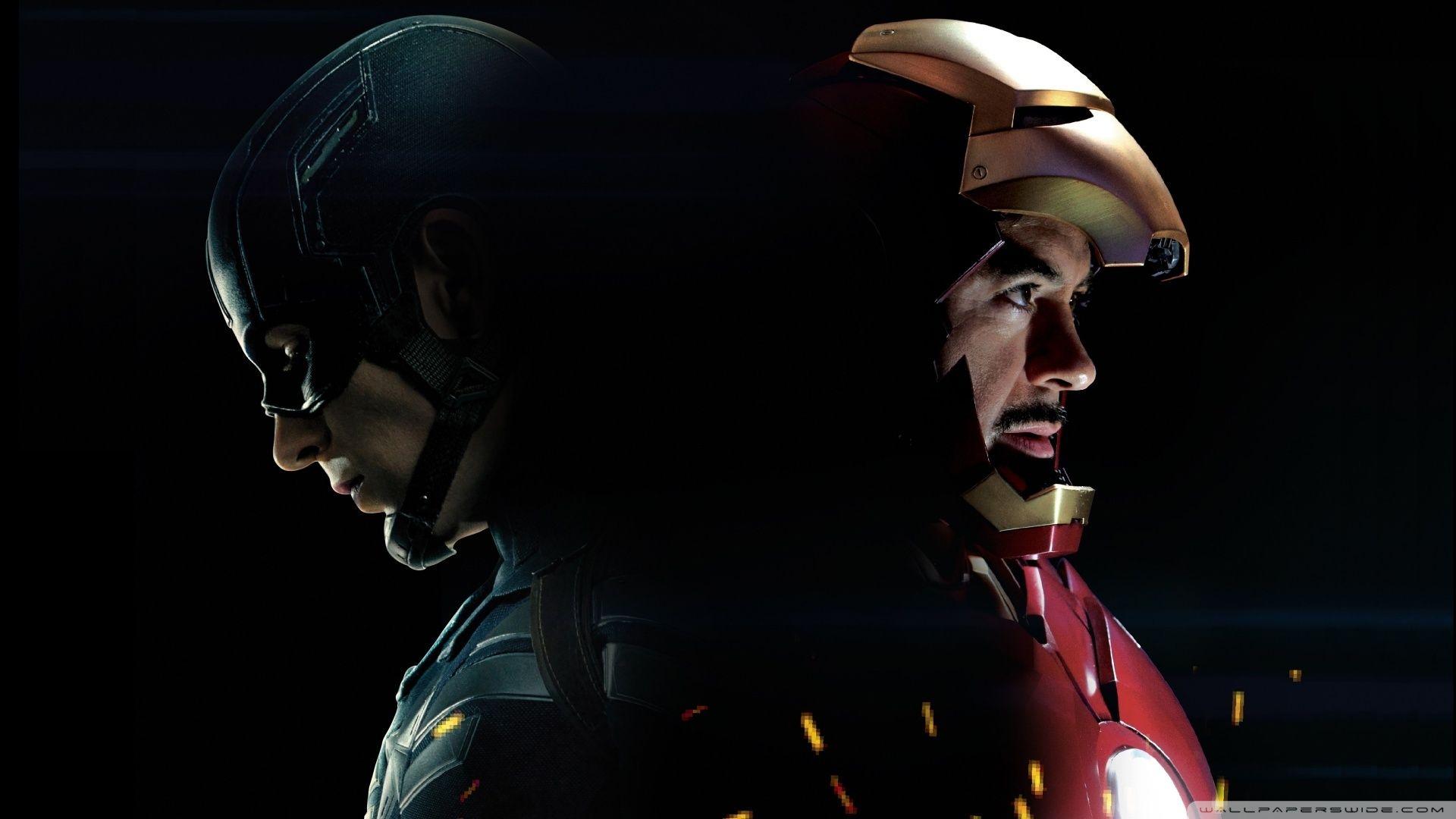 Captain America 3 Civil War Iron Man ❤ 4K HD Desktop Wallpaper