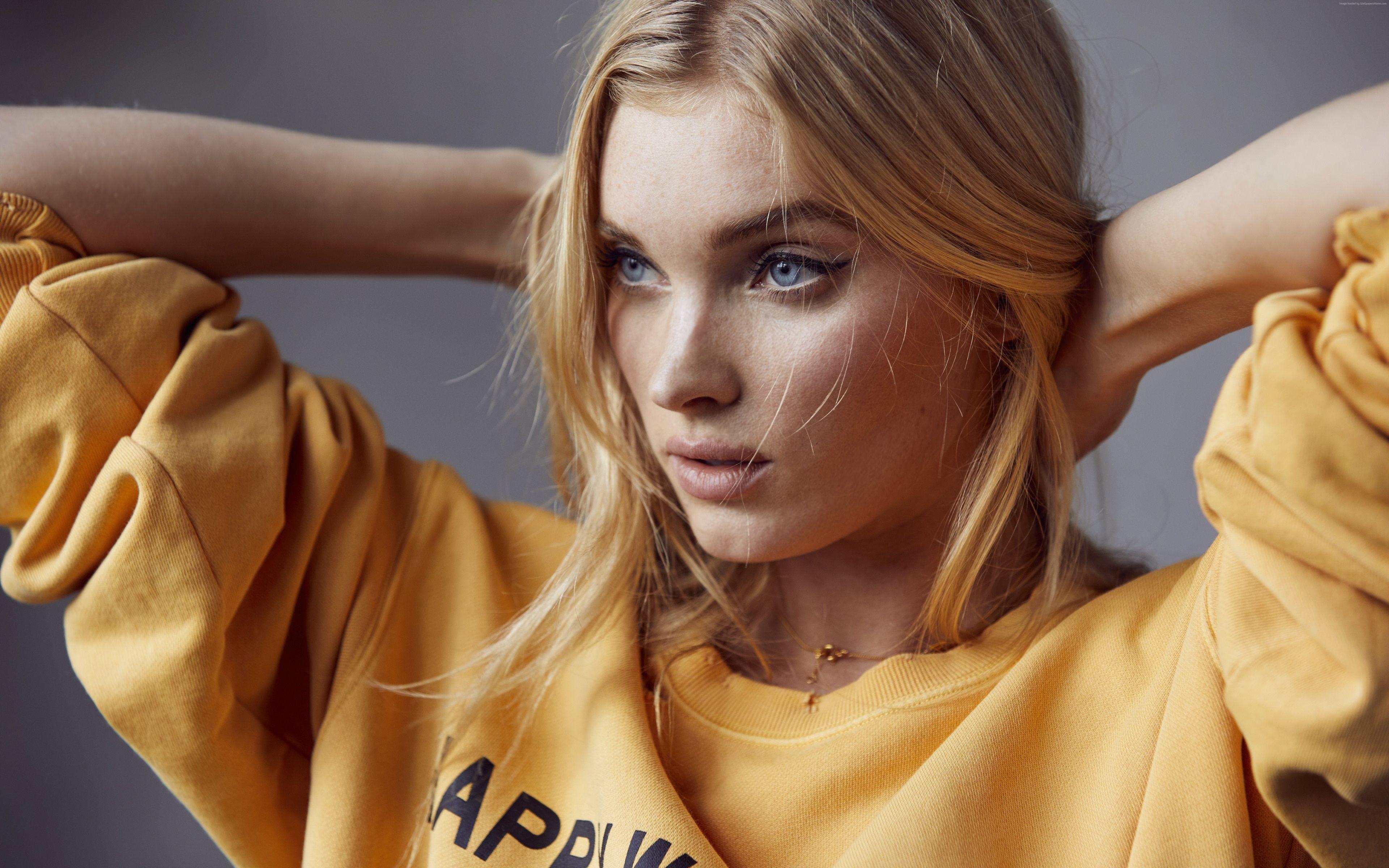 Wallpaper Elsa Hosk, Model, 4K, Celebrities