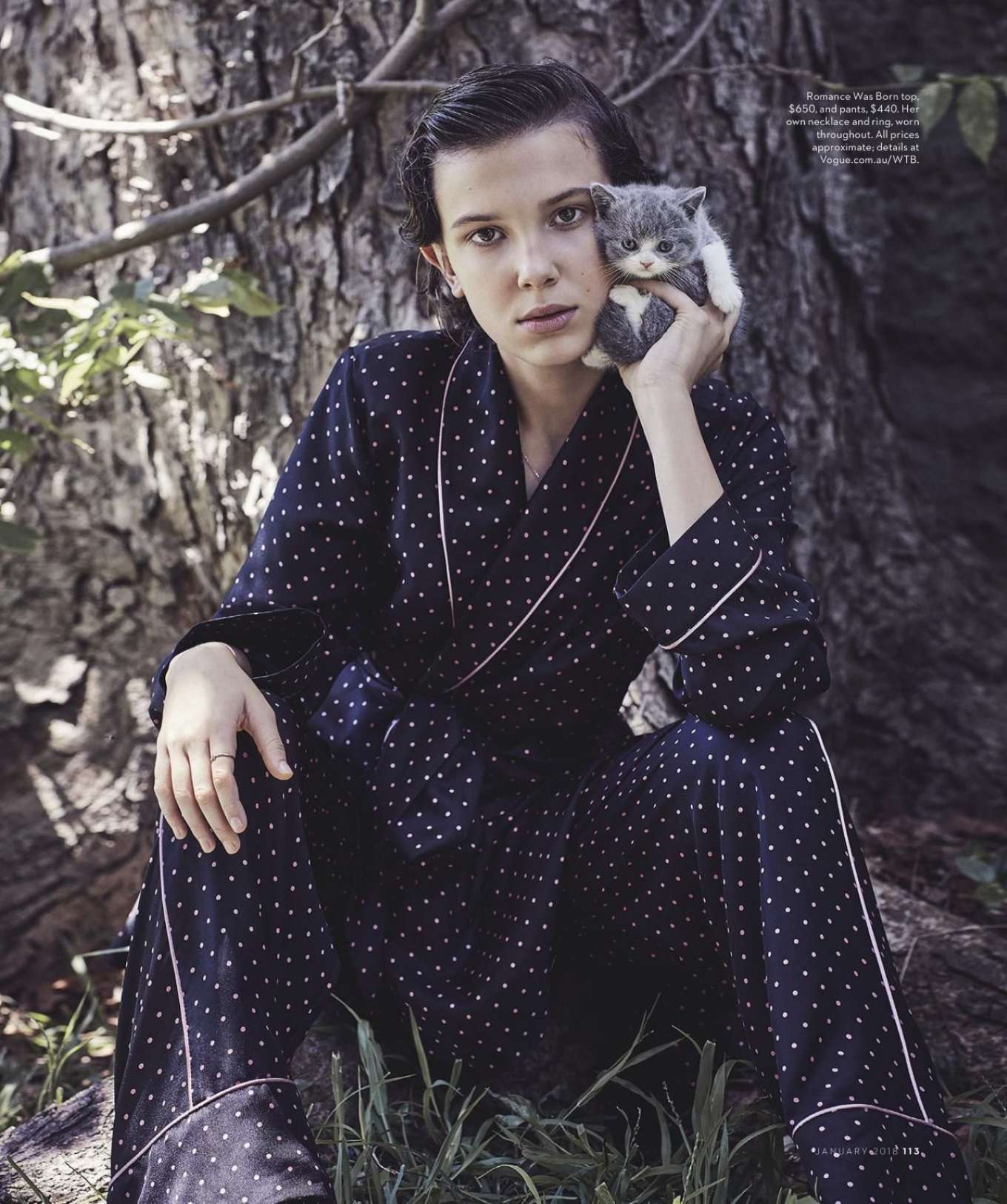 Millie Bobby Brown: Vogue Australia 2018 -07