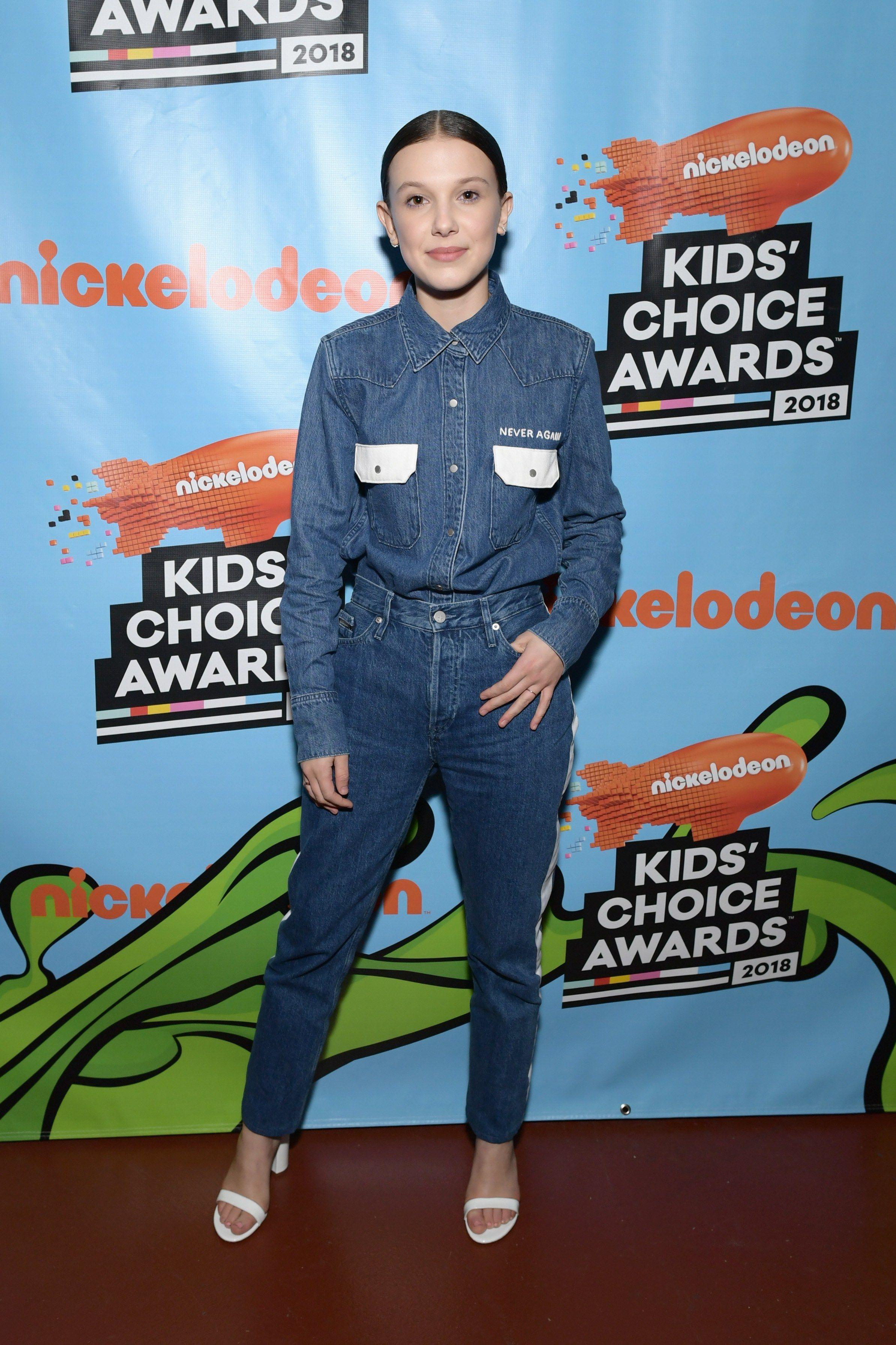 Millie Bobby Brown's 2018 Kids' Choice Awards Look Paid Homage to