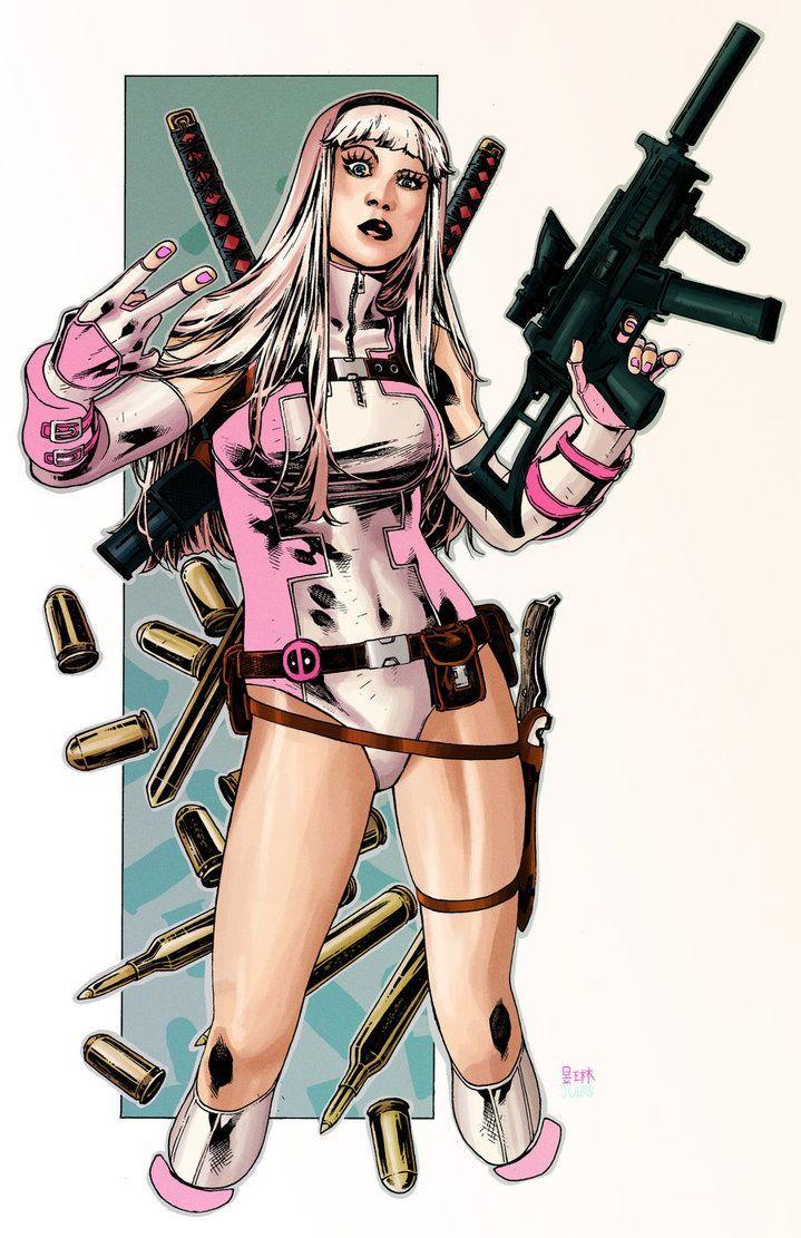 gwenpool by jewelians. Gwen Stacy. Marvel, Gwen stacy