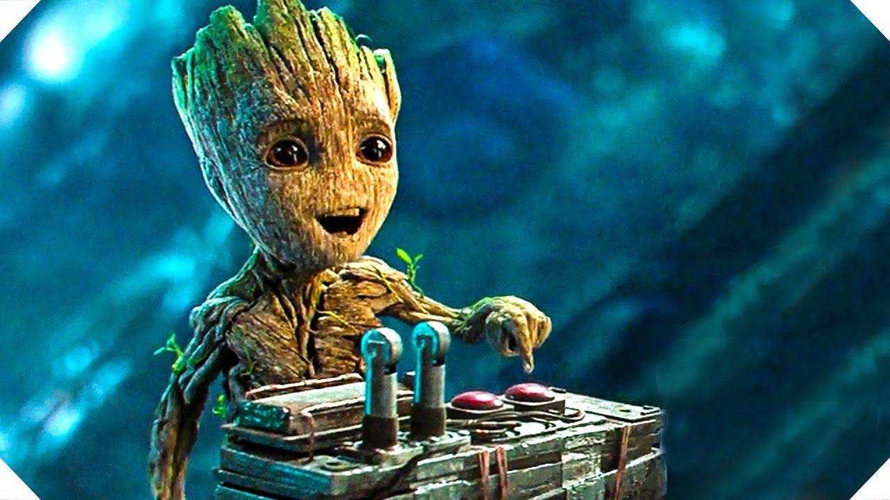 Guardians of the Galaxy 2 GROOT Button Clip !