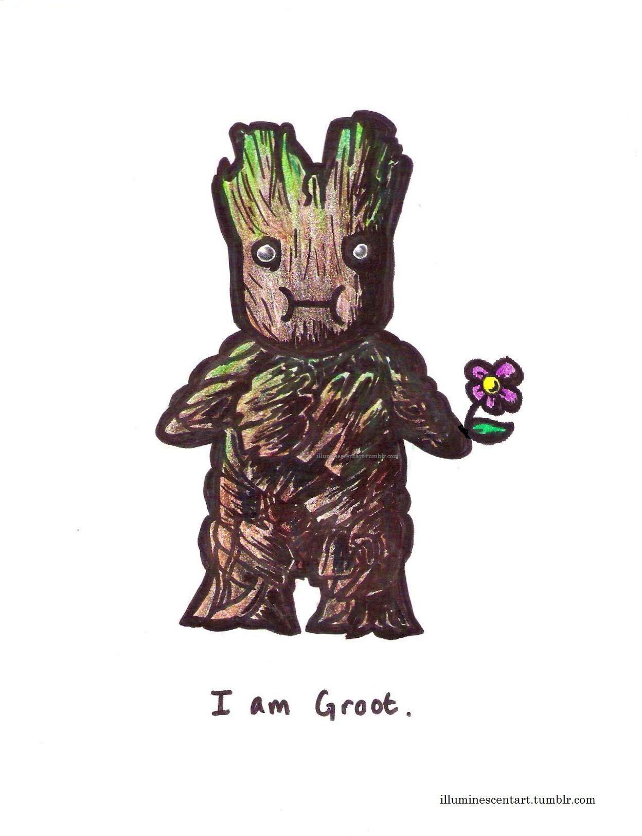 I Am Groot [Gif] am bored