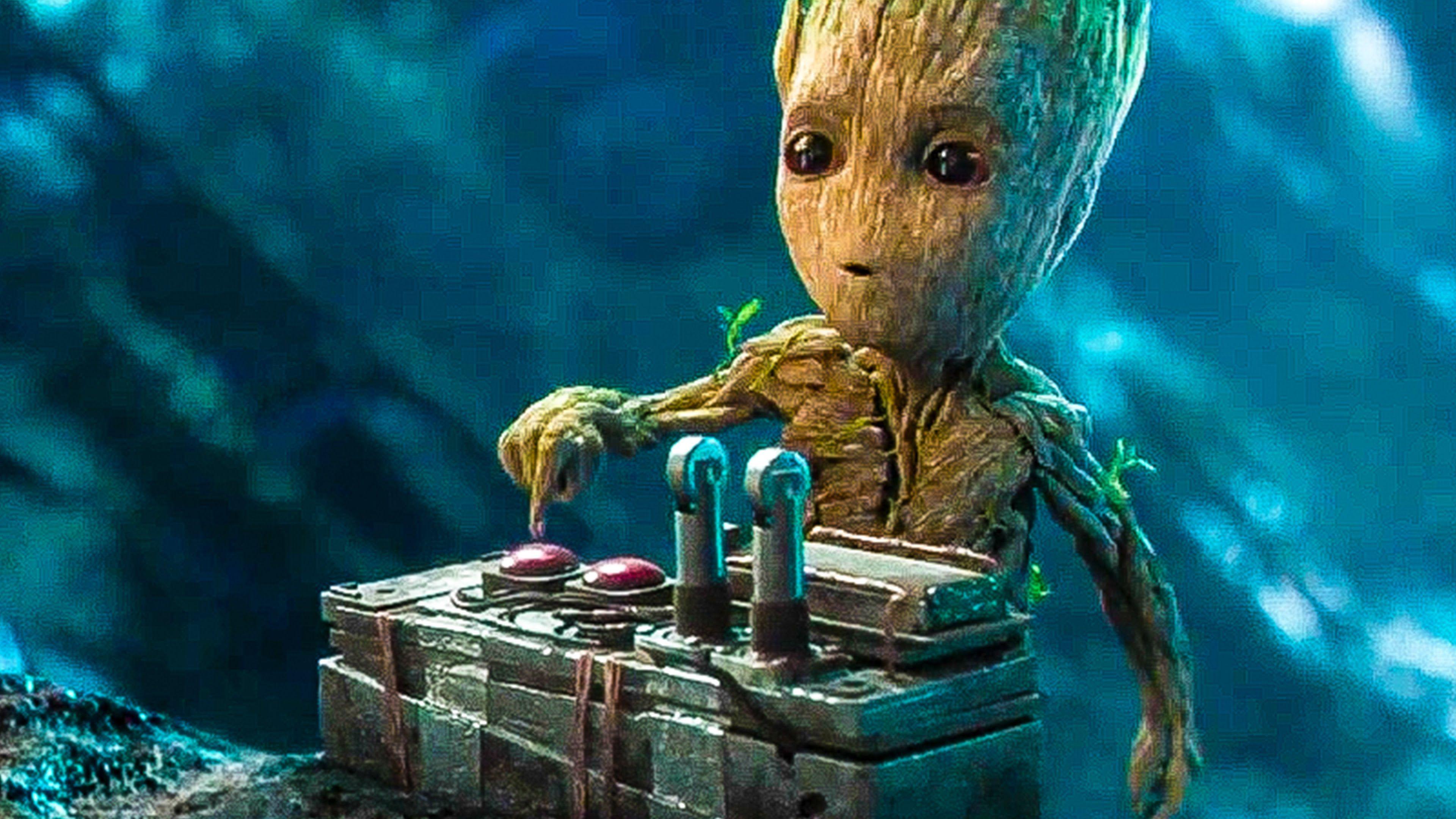 GUARDIANS OF THE GALAXY 2 Movie Clip Groot & Rocket 2017