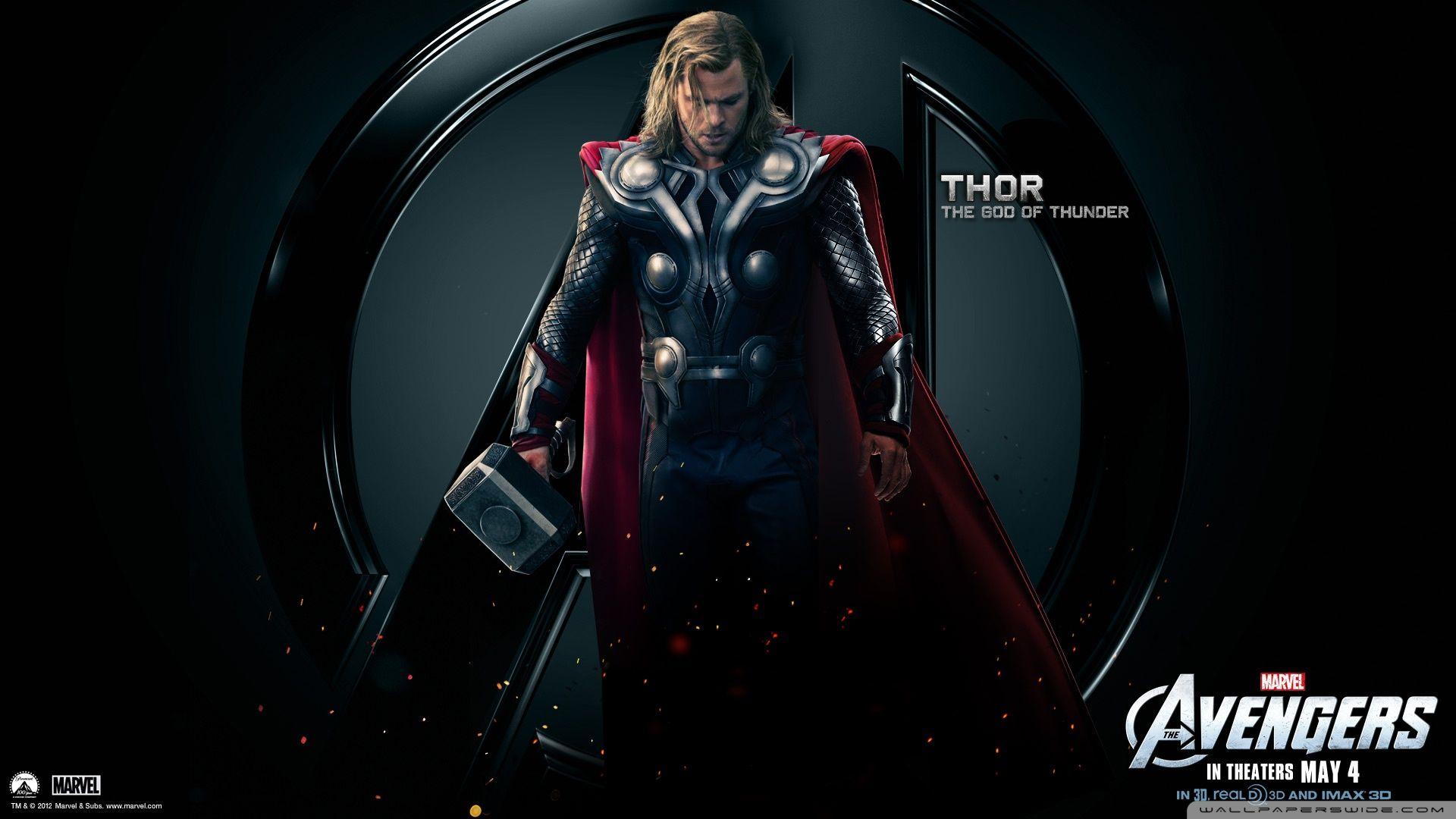 The Avengers Thor ❤ 4K HD Desktop Wallpaper for 4K Ultra HD TV