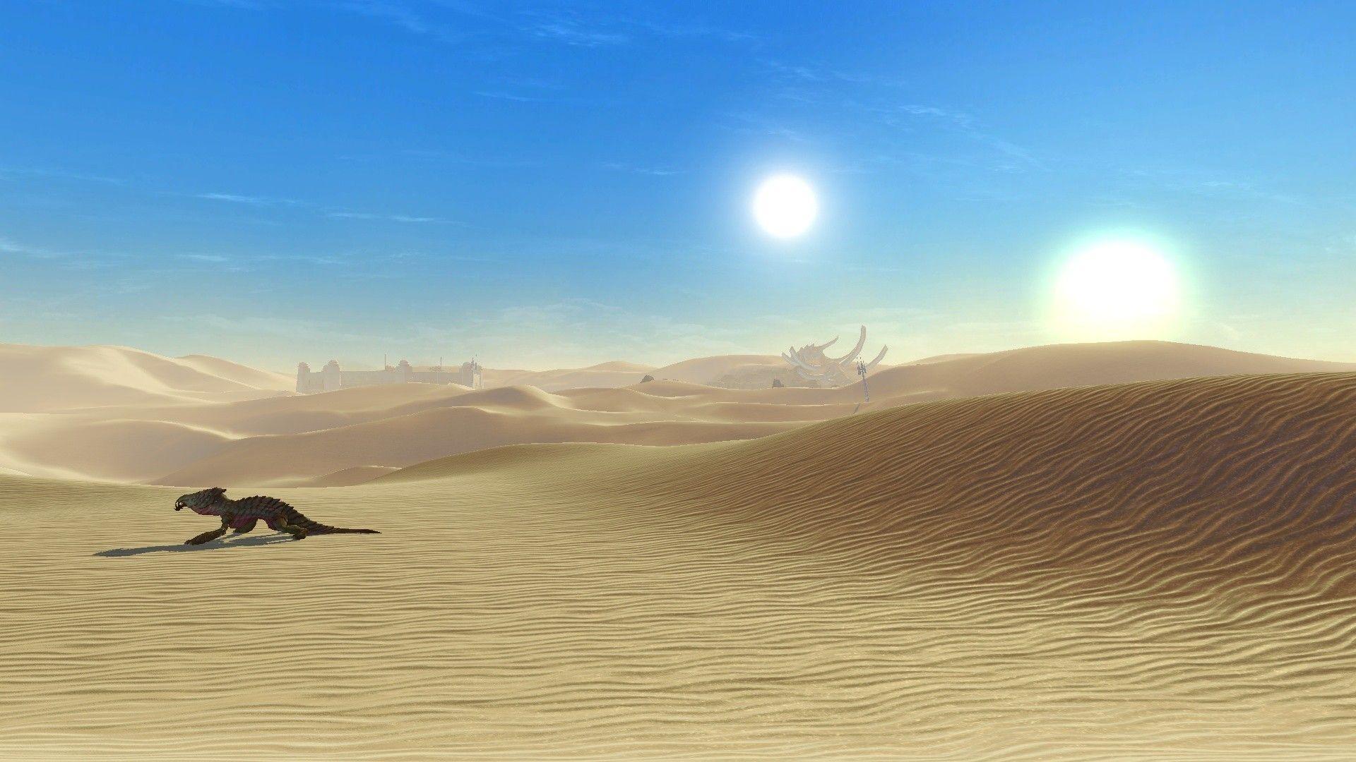tatooine landscape hd