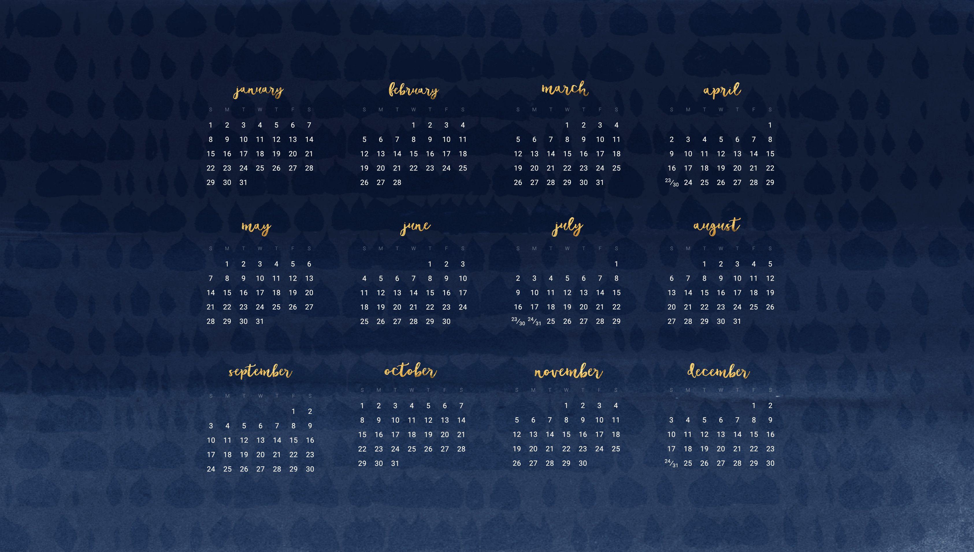 Wallpaper Calendar Free Download HD Wallpaper Blog Within 2018