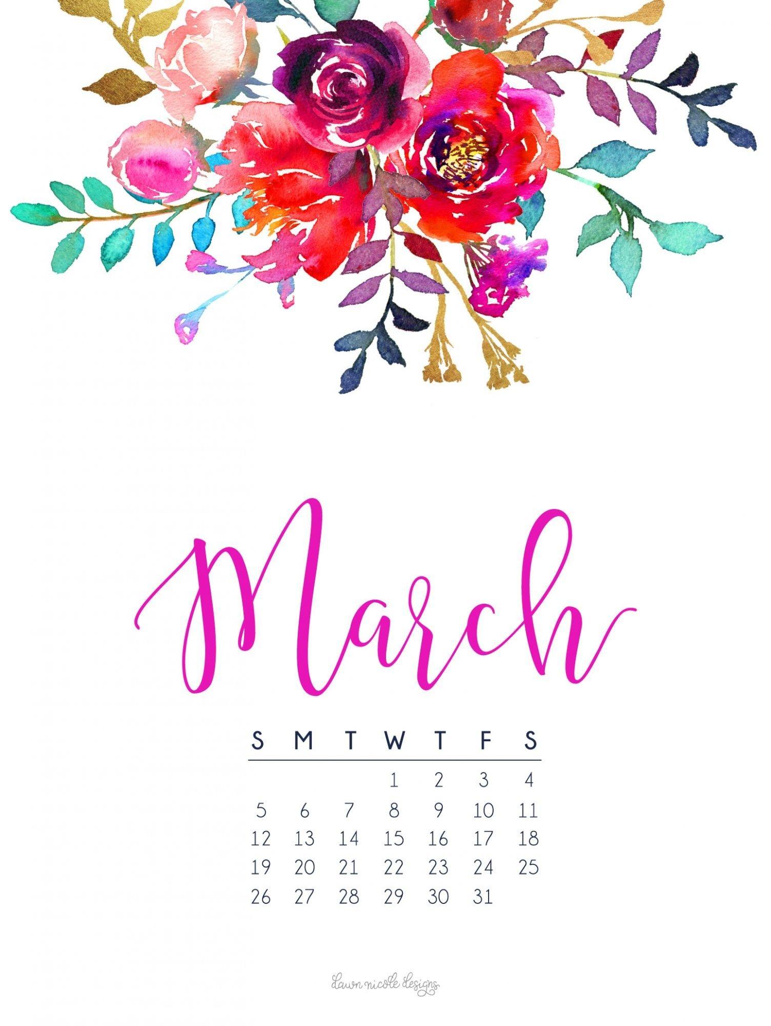 Wallpaper Calendars for 2018