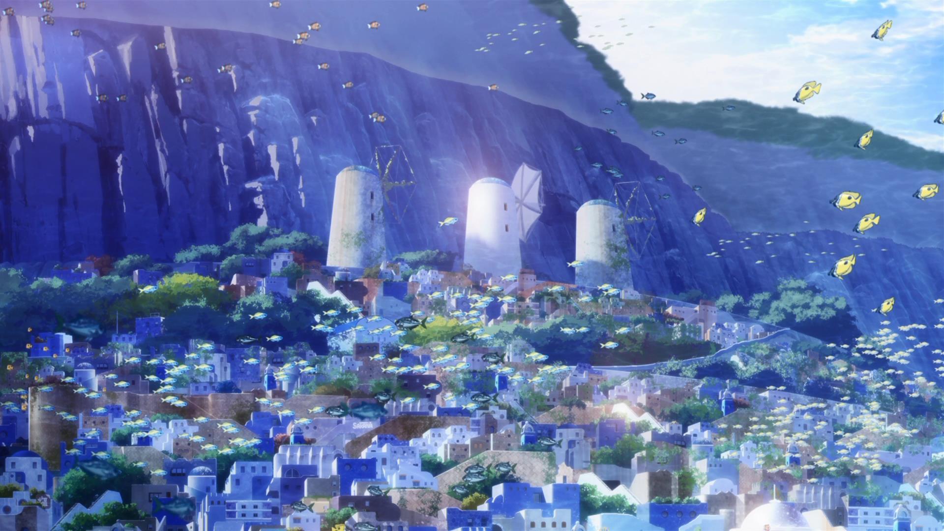 Nagi no Asukara (Nagi-asu: A Lull In The Sea) Image by Ishii