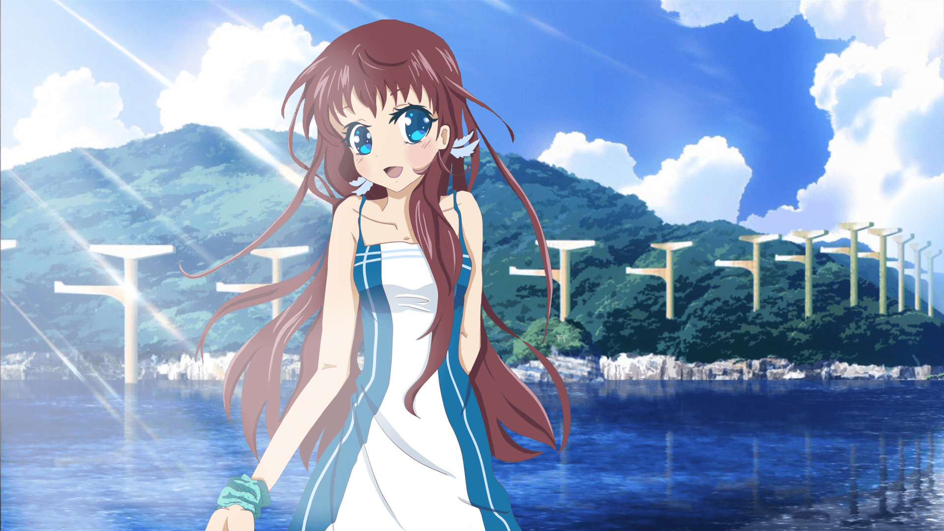 Anime Nagi no Asukara HD Wallpaper by MPrincess