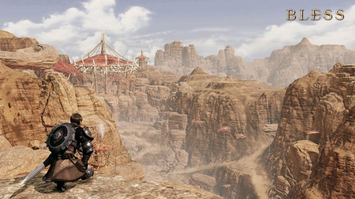 BLESS ONLINE mmo rpg fantasy medieval fighting wallpaperx1080