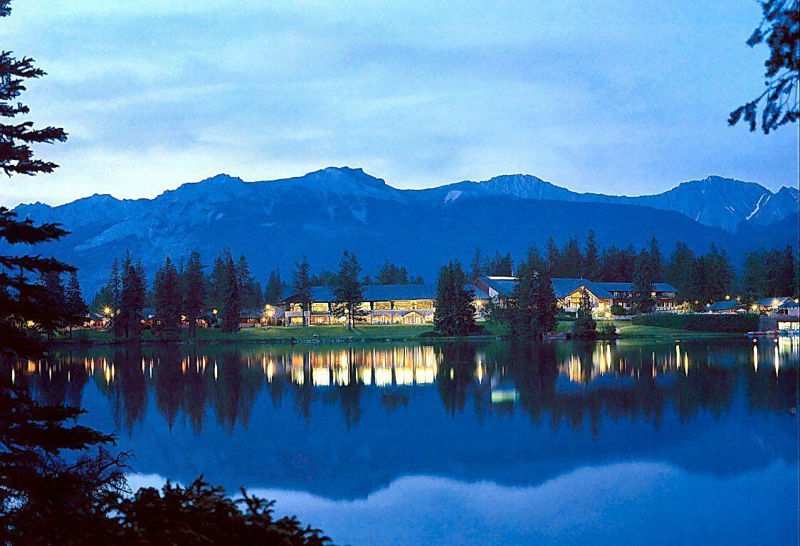 Canadian Rockies Evening At Jasper Park Lodge