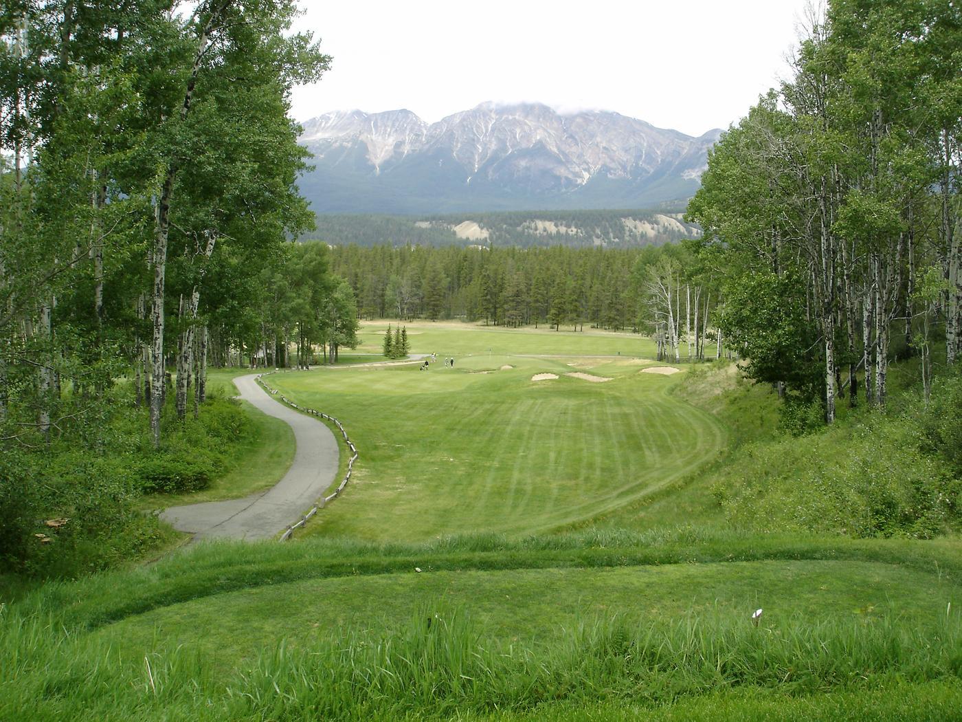 Jasper Park Lodge Golf Course in Jasper, Alberta, Canada