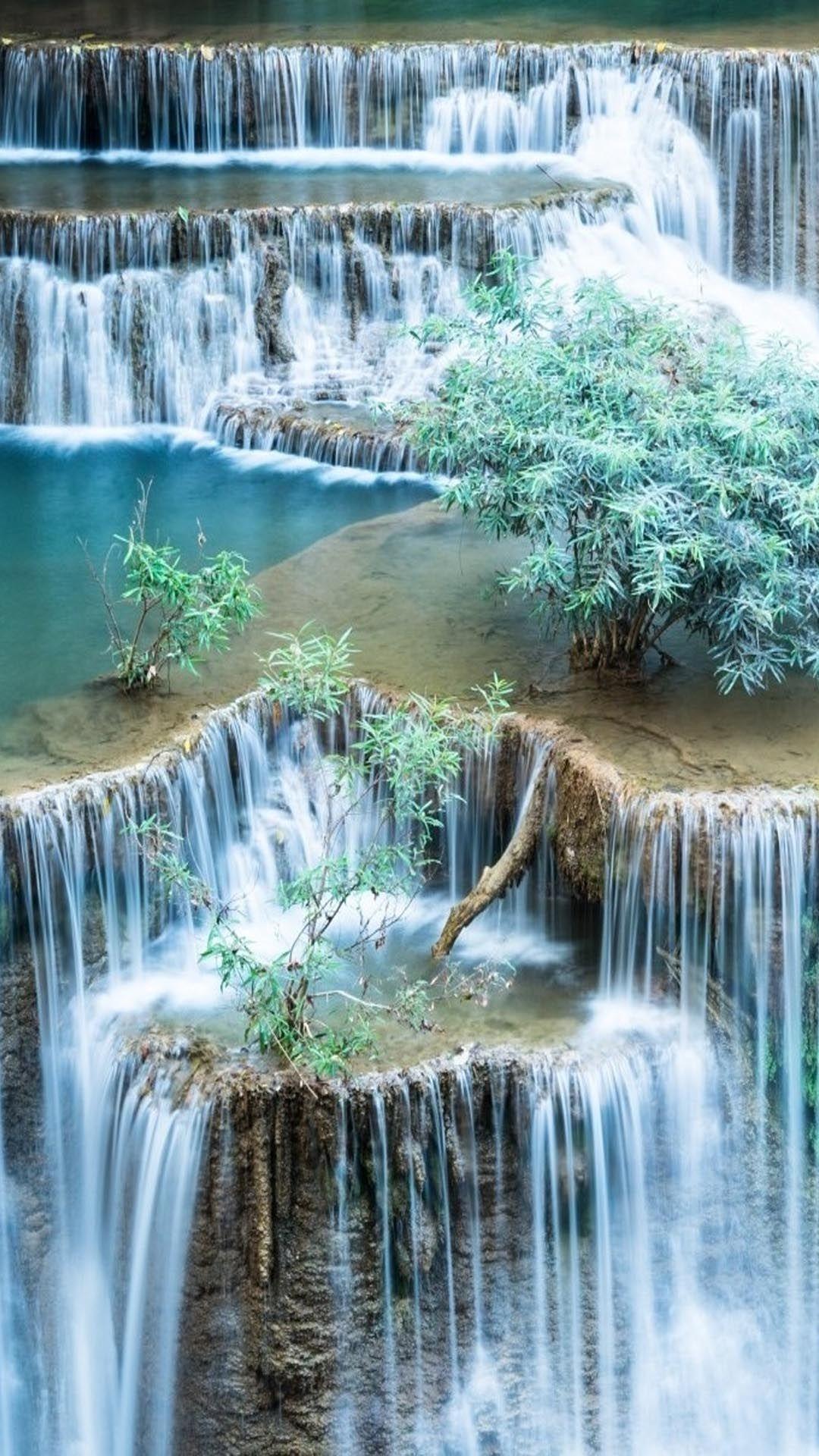 Amazing Nature Waterfall HD iPhone Wallpapers