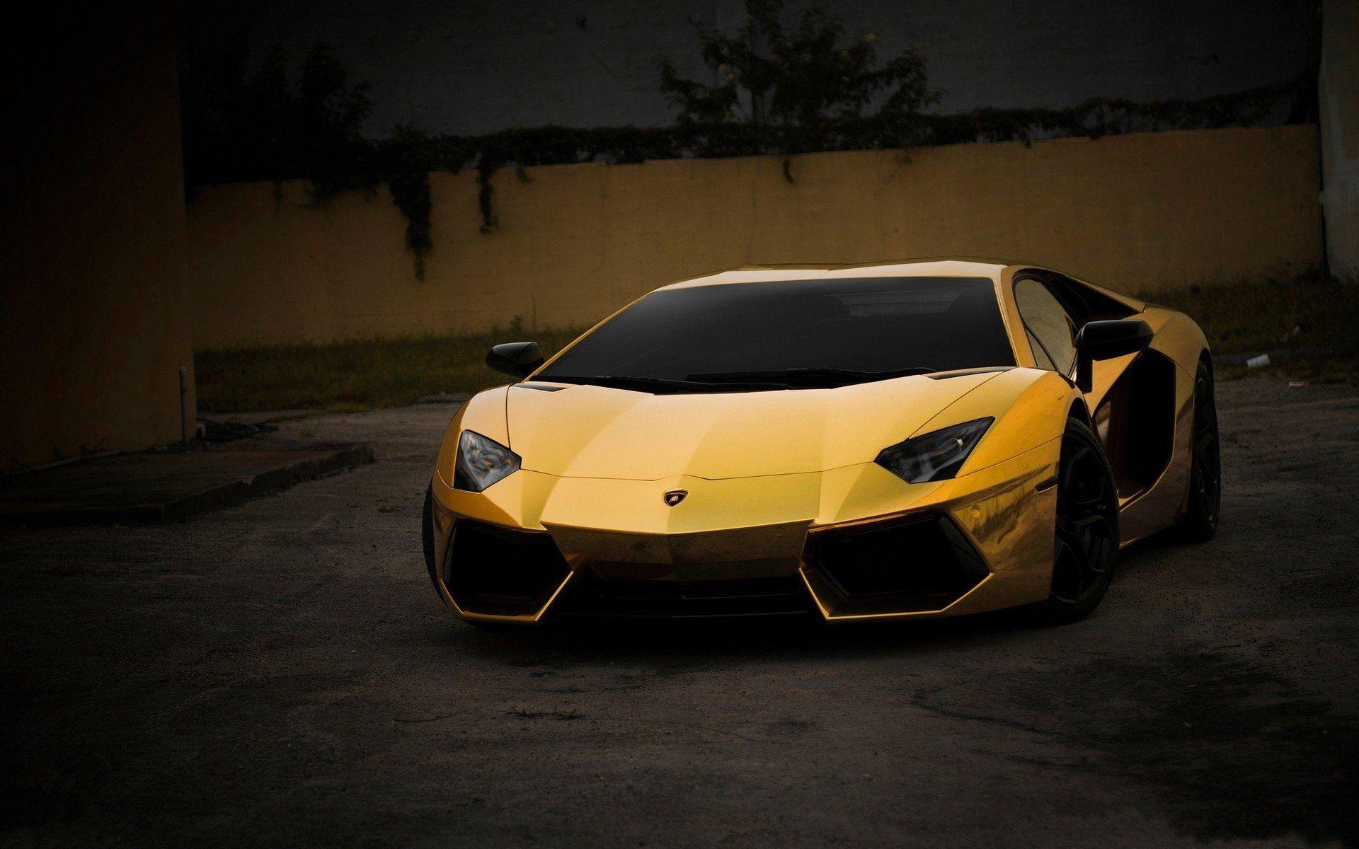 Lamborghini Aventador Yellow 891501