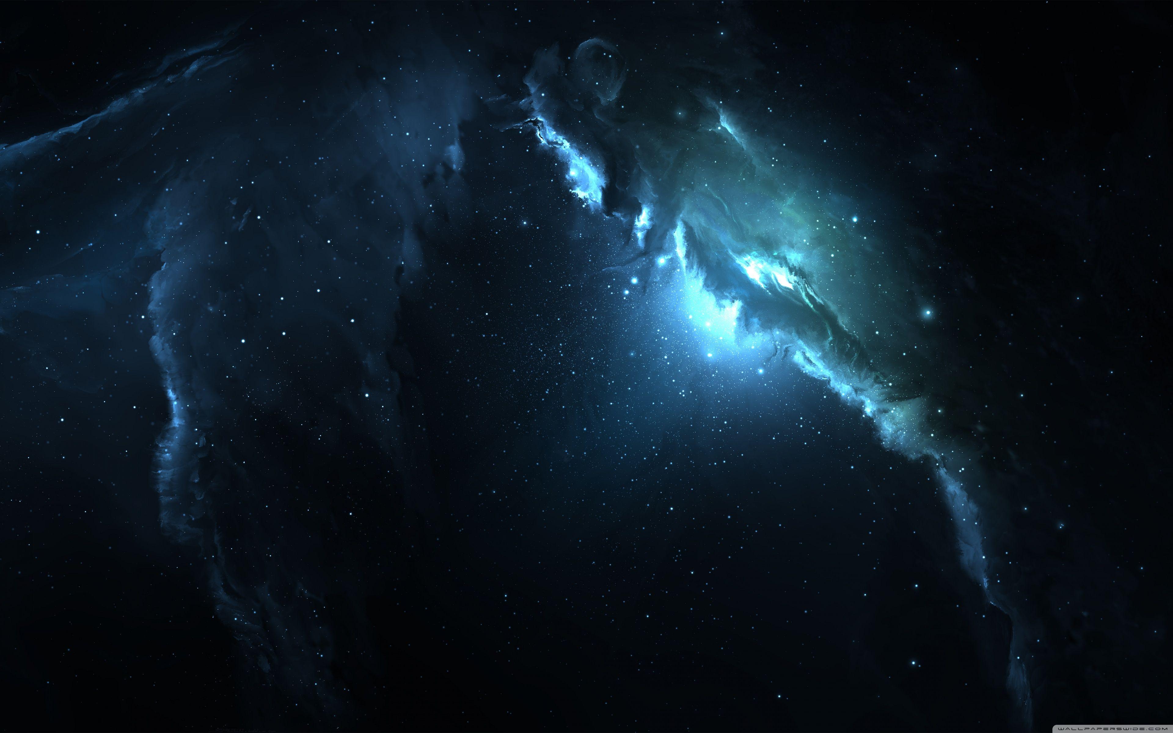 Atlantis Nebula Dual Monitor ❤ 4K HD Desktop Wallpaper for 4K