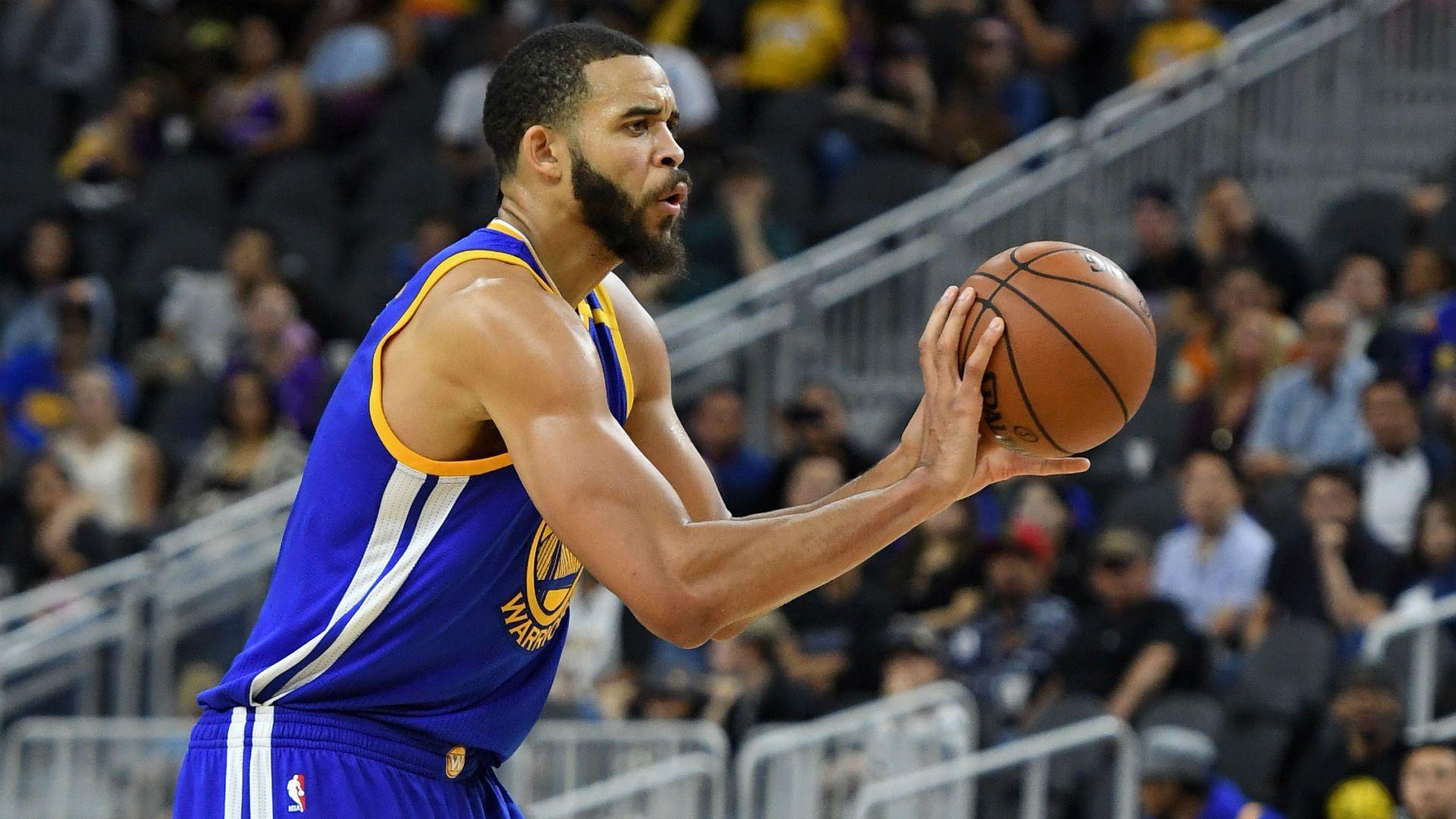 Warriors' JaVale McGee celebrates playoff berth bybecoming a