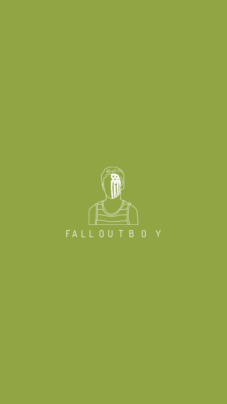minimalistic FOB wallpaper // iphone
