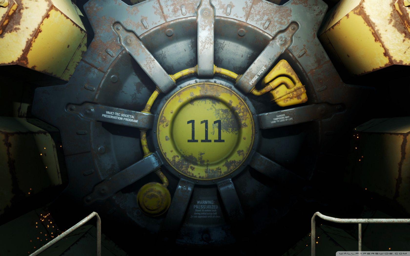 Fallout 4 Vault ❤ 4K HD Desktop Wallpaper for 4K Ultra HD TV • Wide