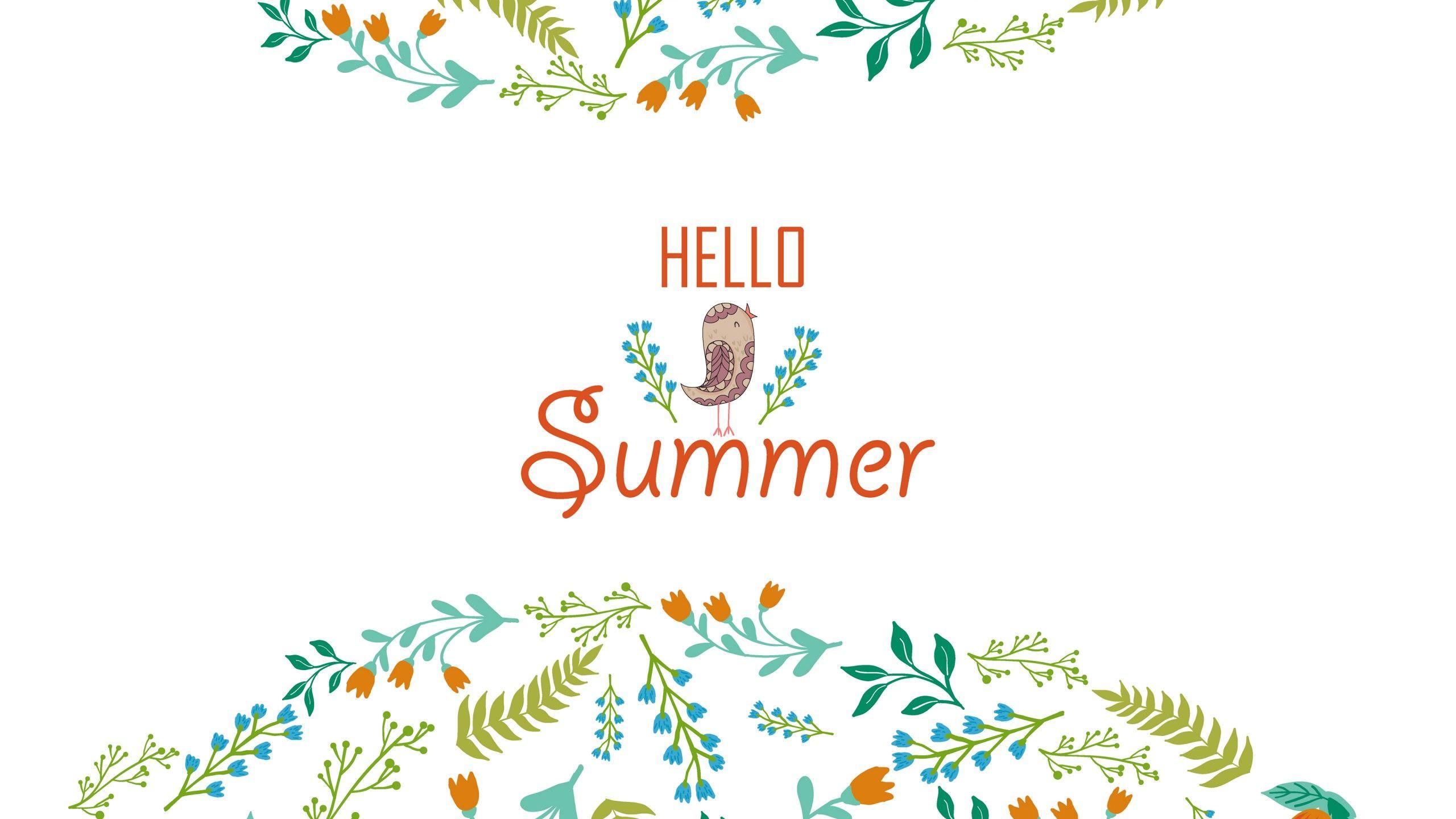 Download Hello Summer Watermelon Graphic Design Wallpaper  Wallpaperscom