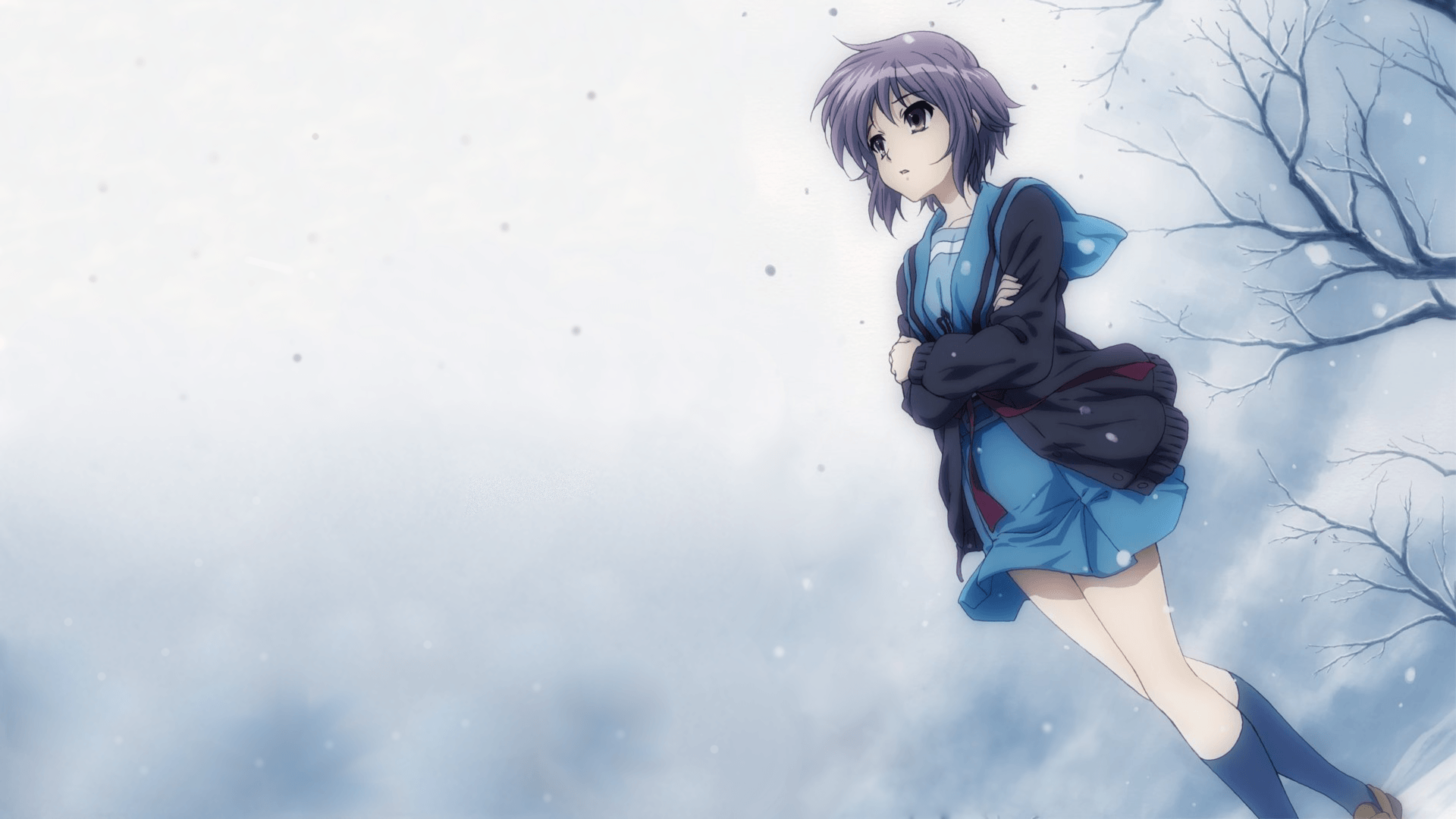 Sad anime girl on ledge Wallpapers Download