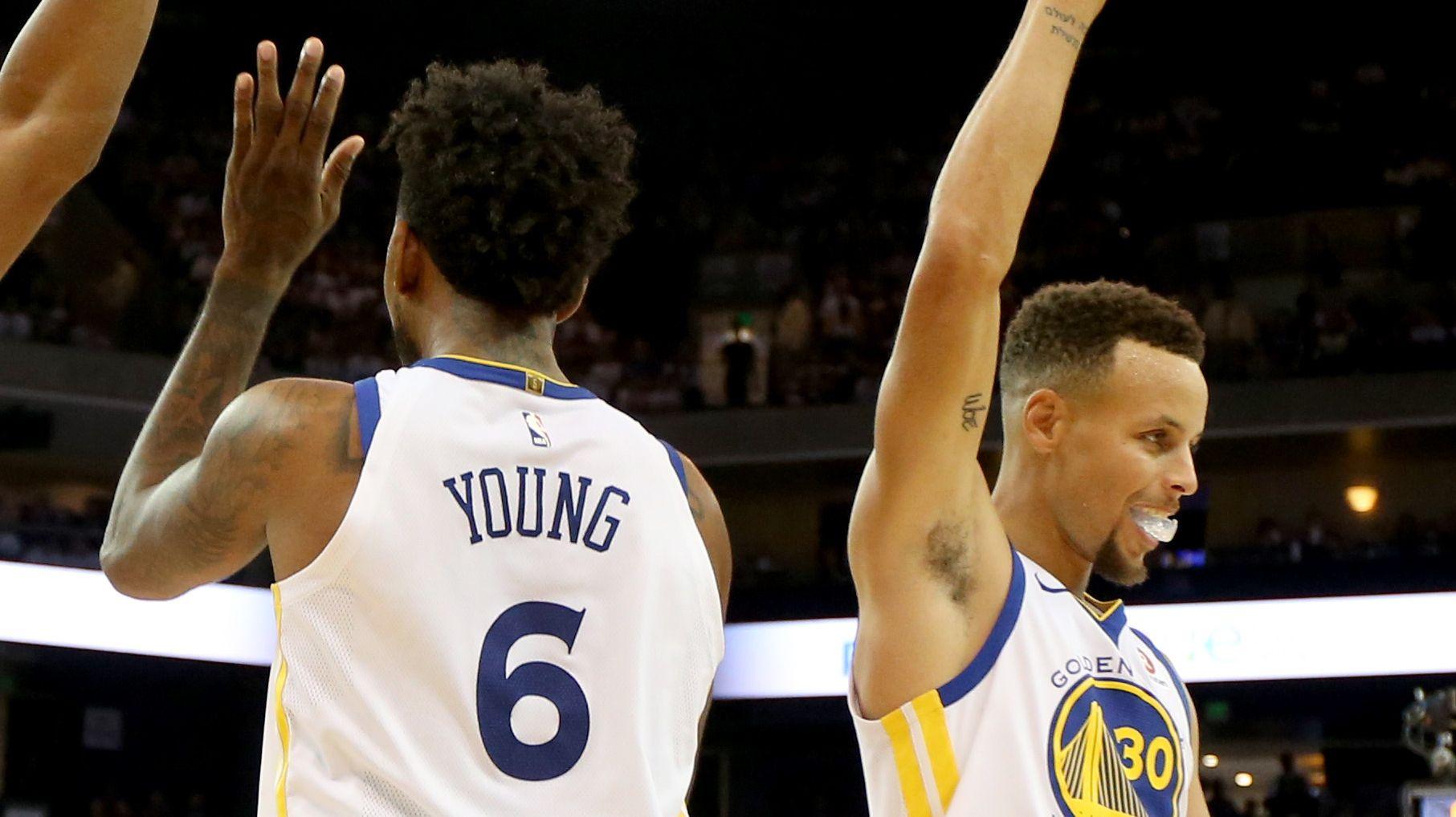 Warriors news: Nick Young's outfit gets obliterated