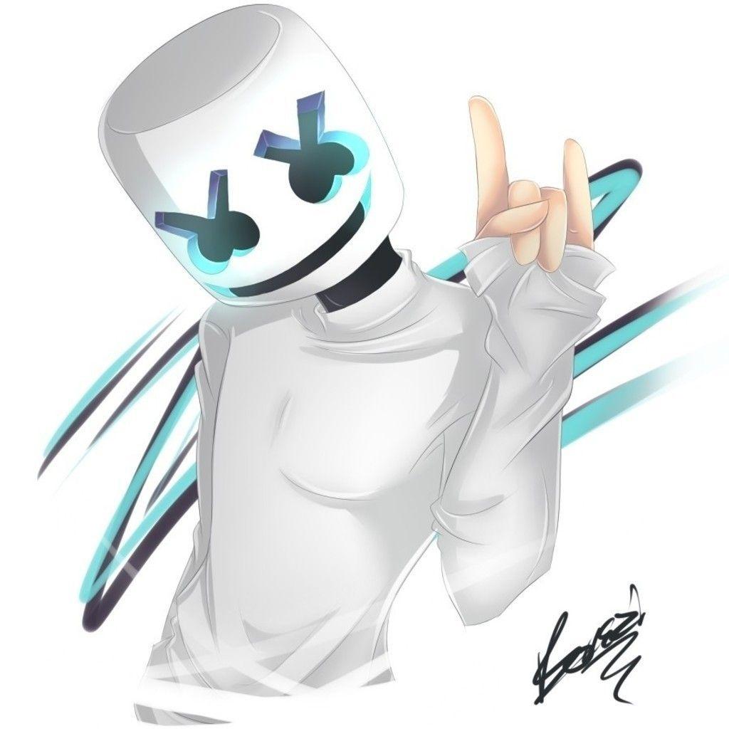 DJ, music art, marshmello wallpaper. Art, Dark