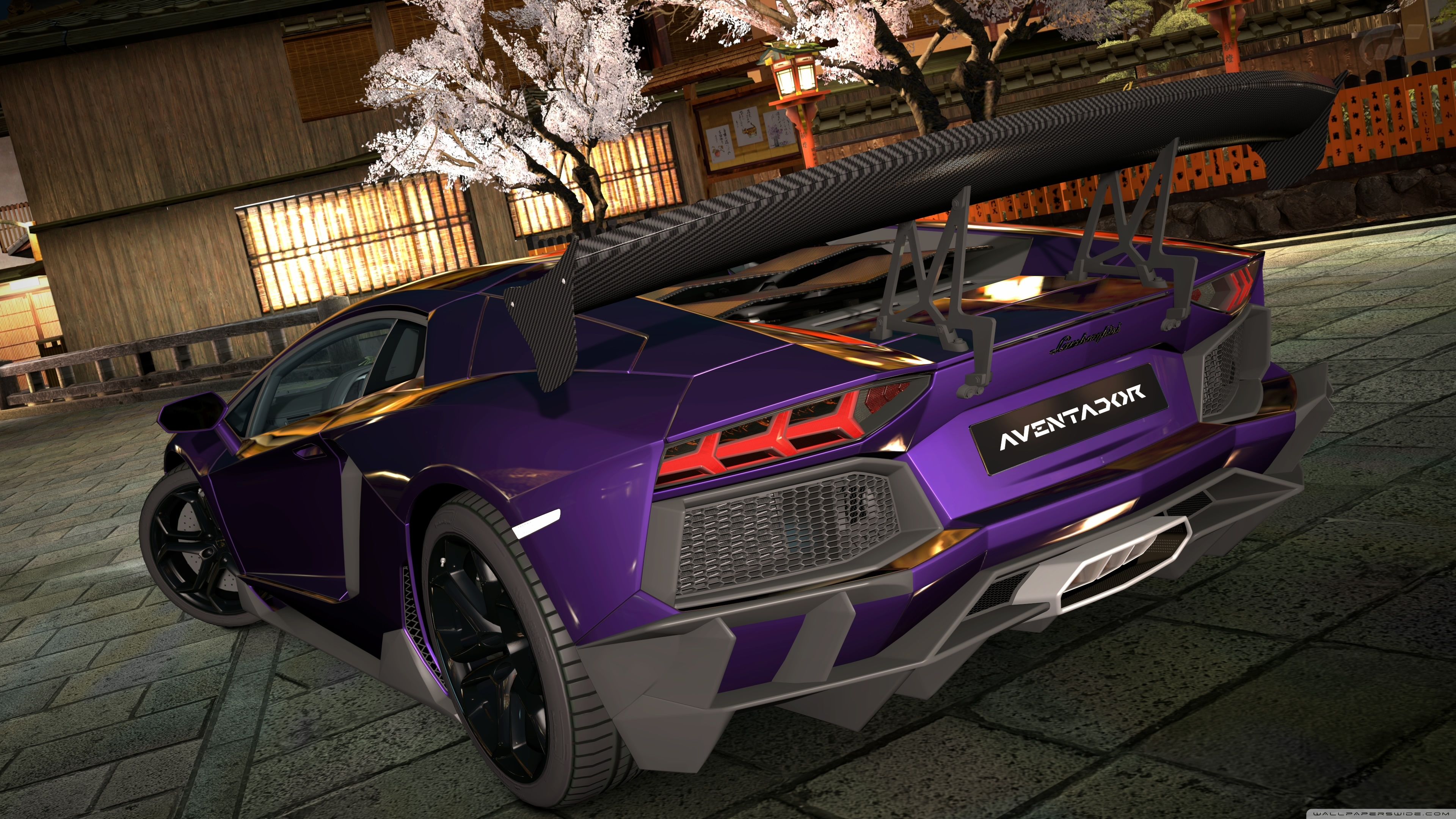 Lamborghini Aventador LP700 4 Purple ❤ 4K HD Desktop Wallpaper