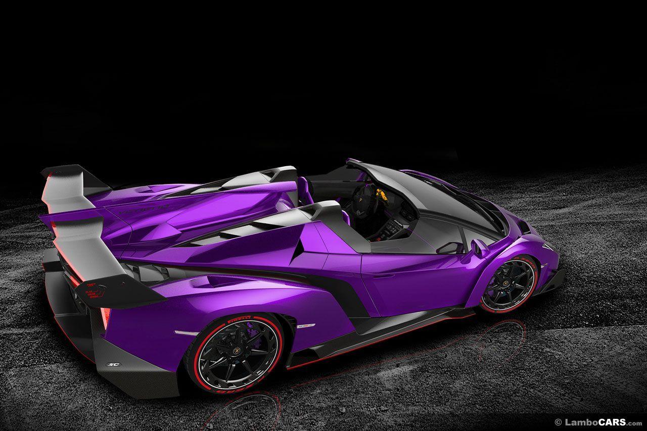 Purple Lamborghini Veneno. My favorite car. Lamborghini's