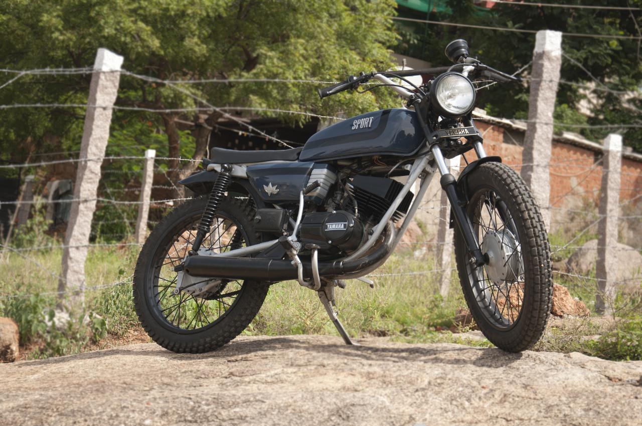 Yamaha RX100 Tracker by RTM Motorcycles, Secunderabad, Telangana
